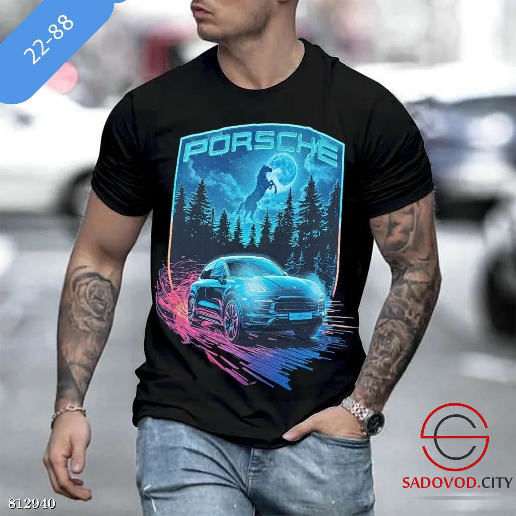 Футболка мужская с рисунком