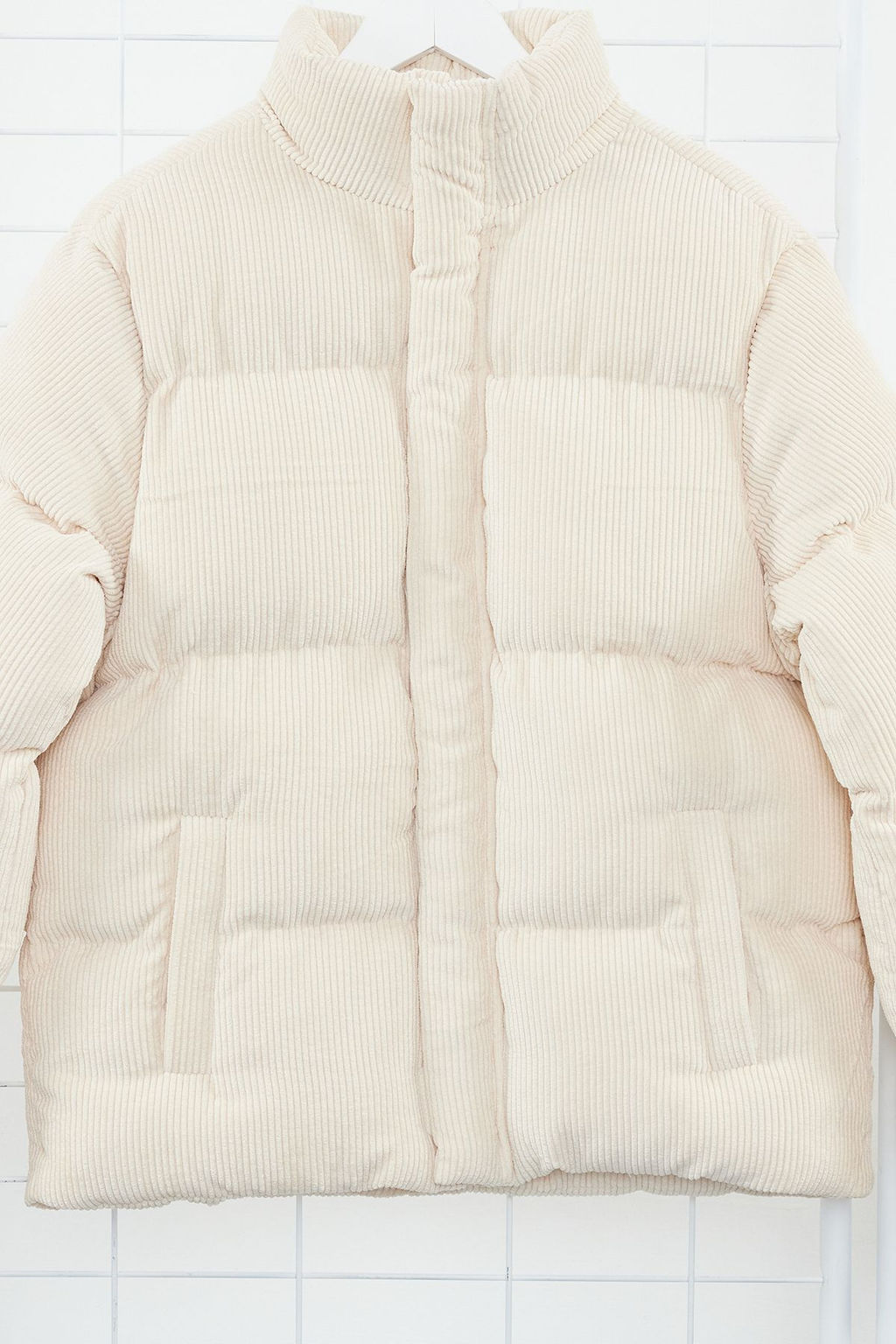 TRENDYOL MAN Camel Regular Fit Dik Yaka Fitilli Kadife Sisme K?sl?k Mont TMNAW22MO0182 - Trendyolmilla фото 29