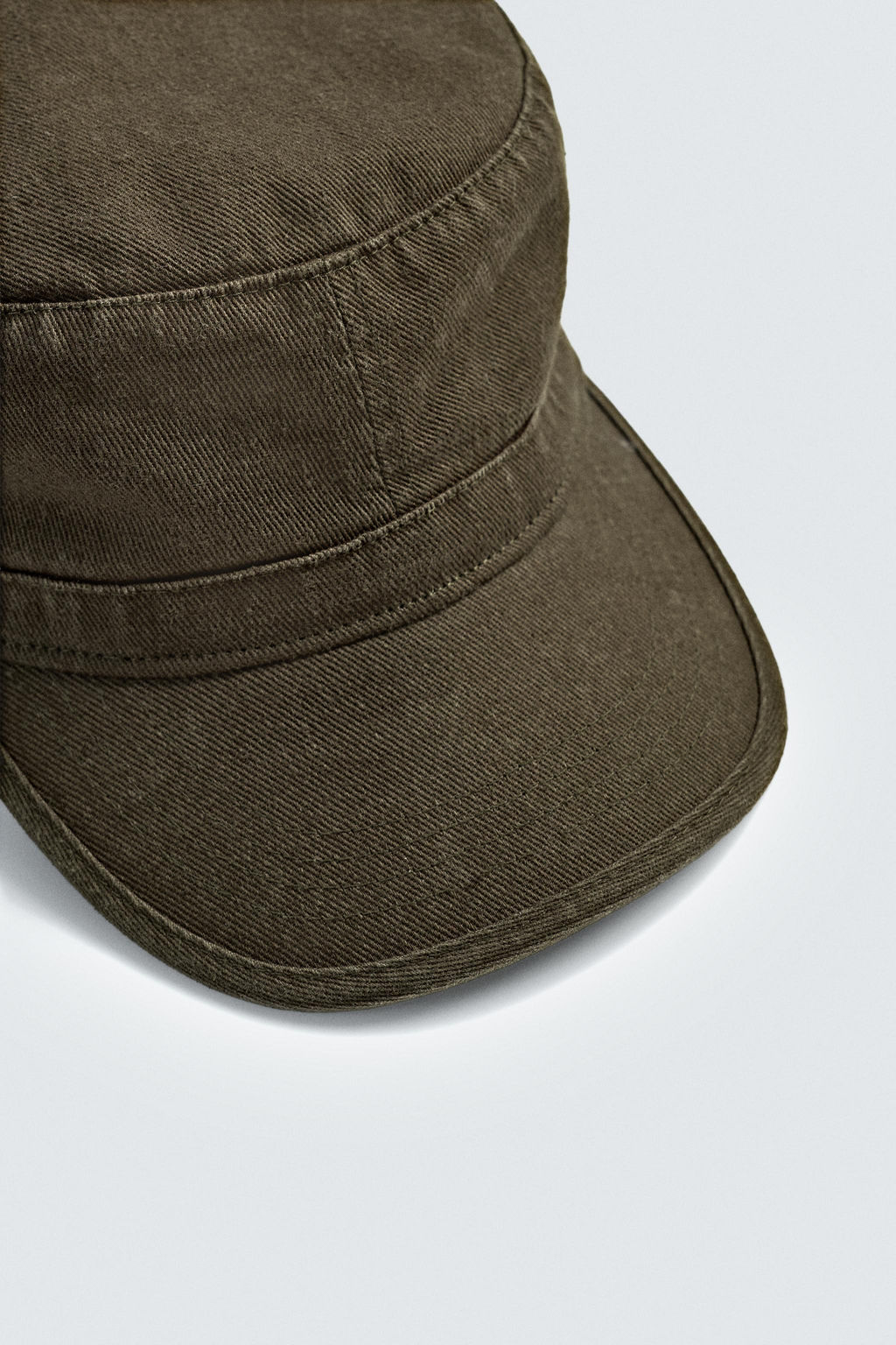 GORRA ALGOD?N LAVADO / Marr?n