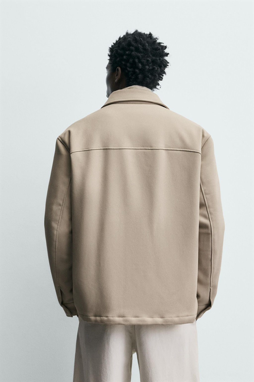 SOFT PADDED OVERSHIRT - Zara фото 3