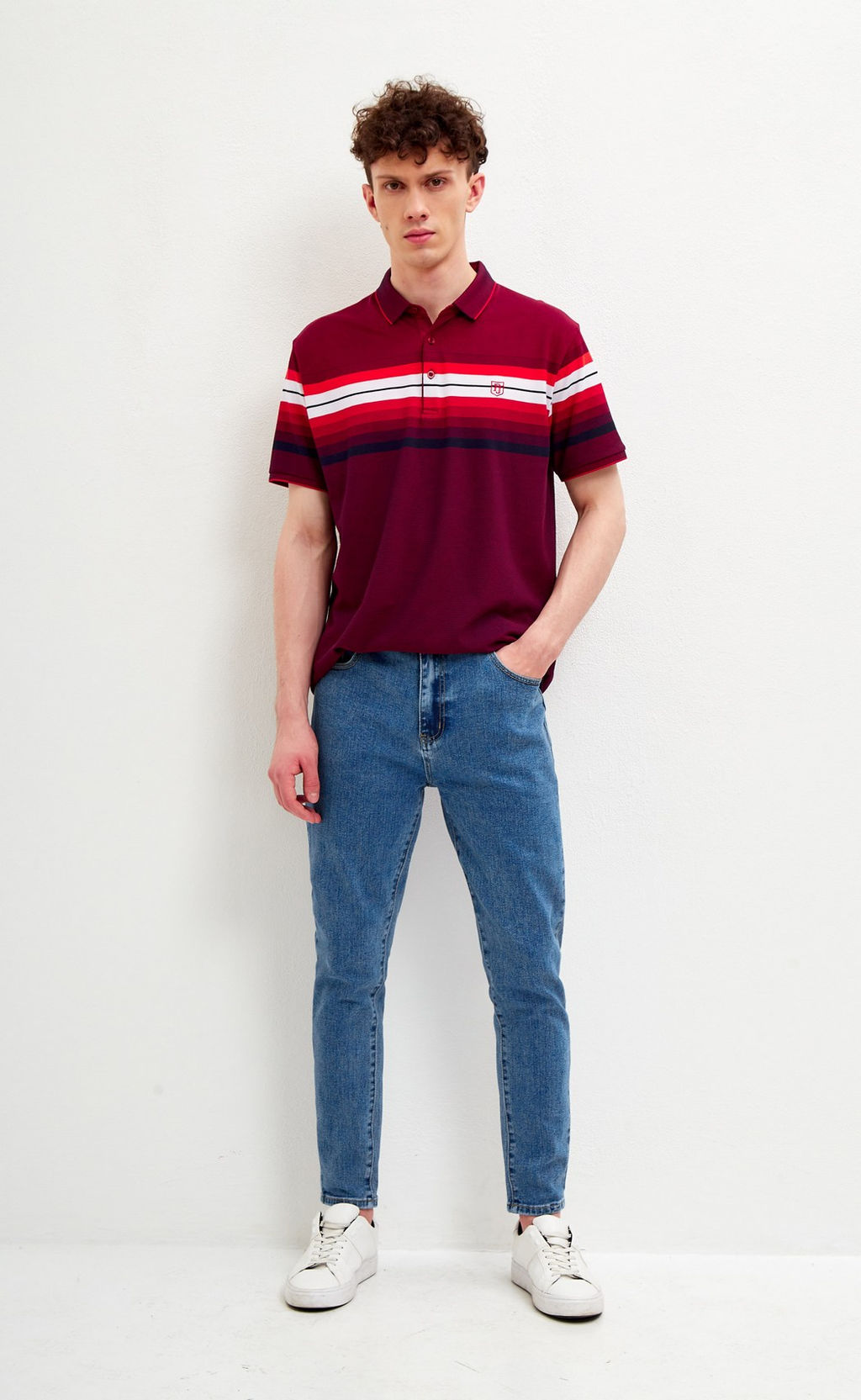 Джинсы AF08-52 blue - Fine joyce фото 2