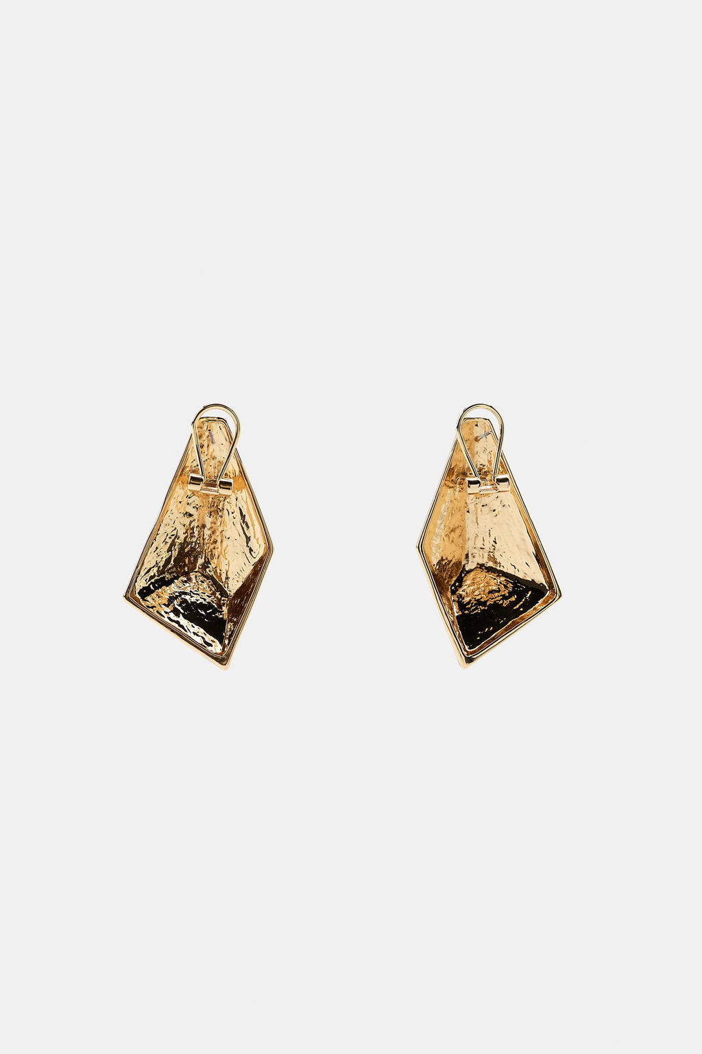 MAXI GEOMETRIC EARRINGS - Zara фото 5
