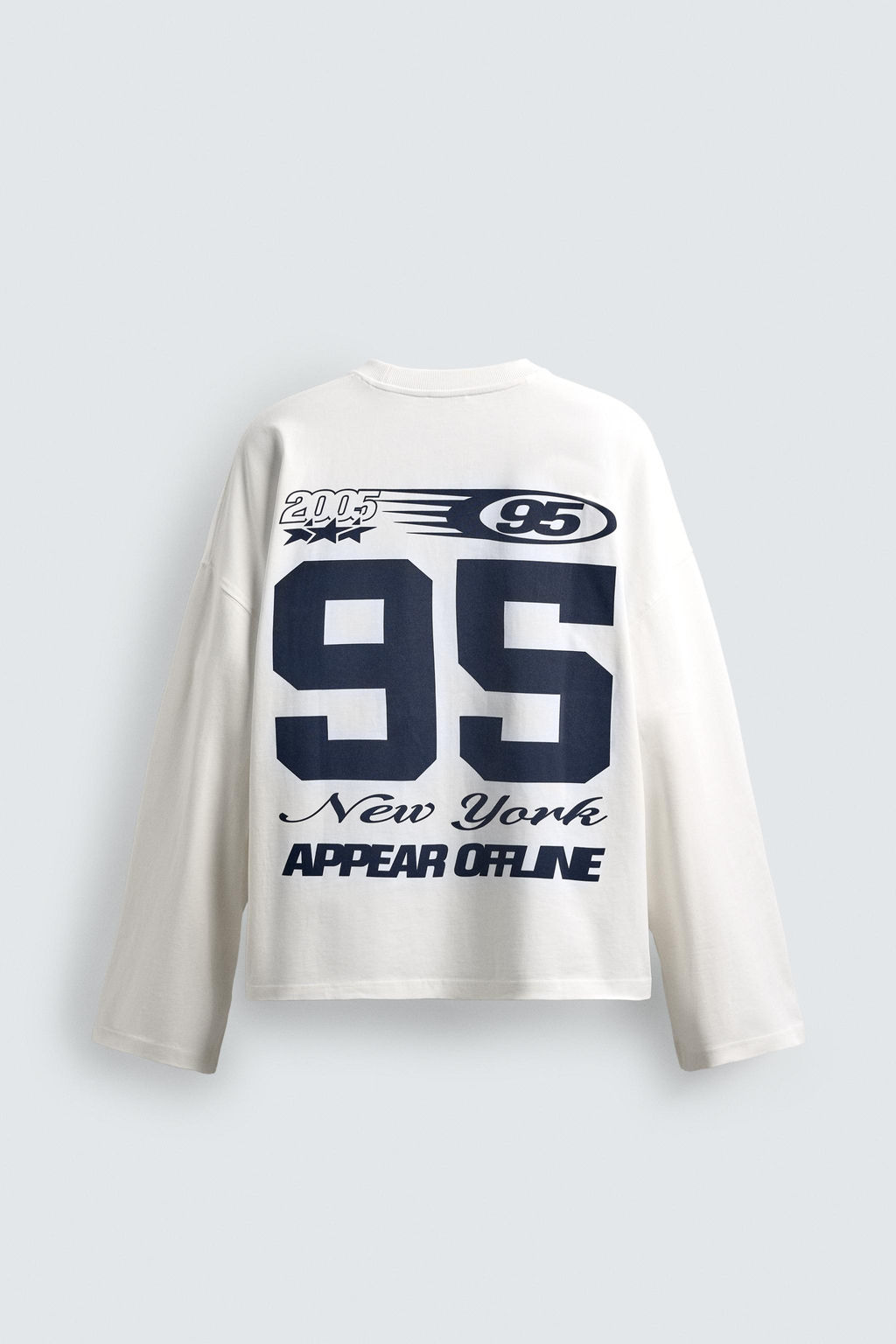 T-SHIRT WITH CONTRAST SLOGAN PRINT - Zara фото 8