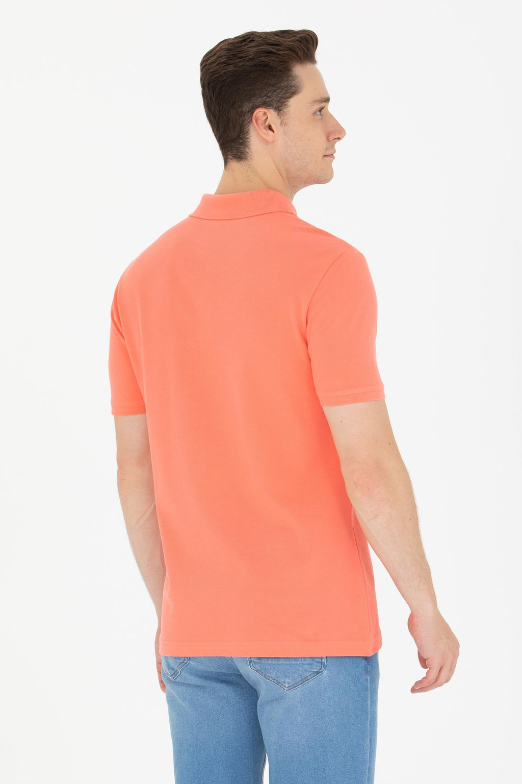 Erkek Somon Basic Polo Yaka Ti__rt