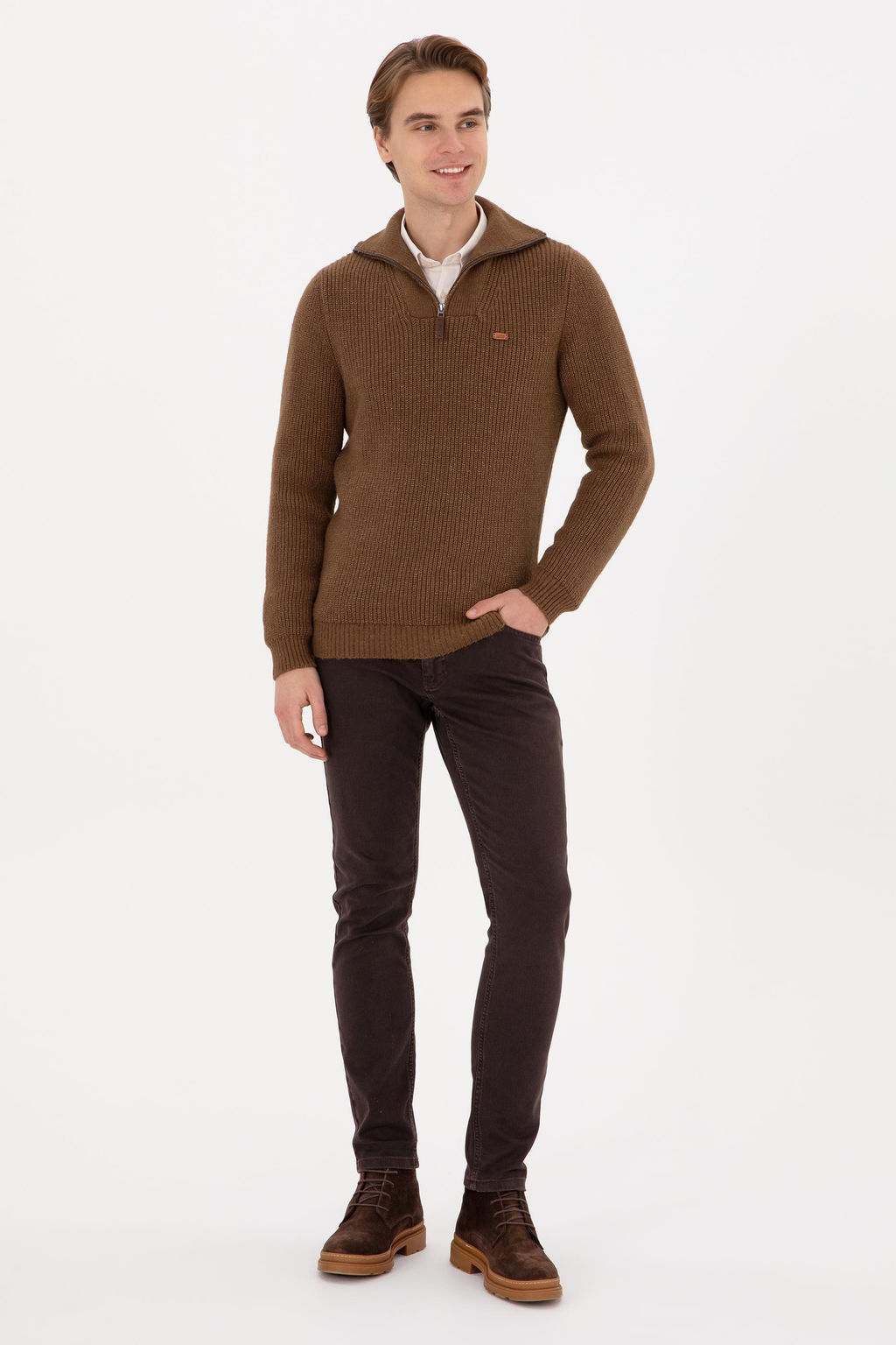 Erkek Haki Kazak - U.s. polo assn фото 4