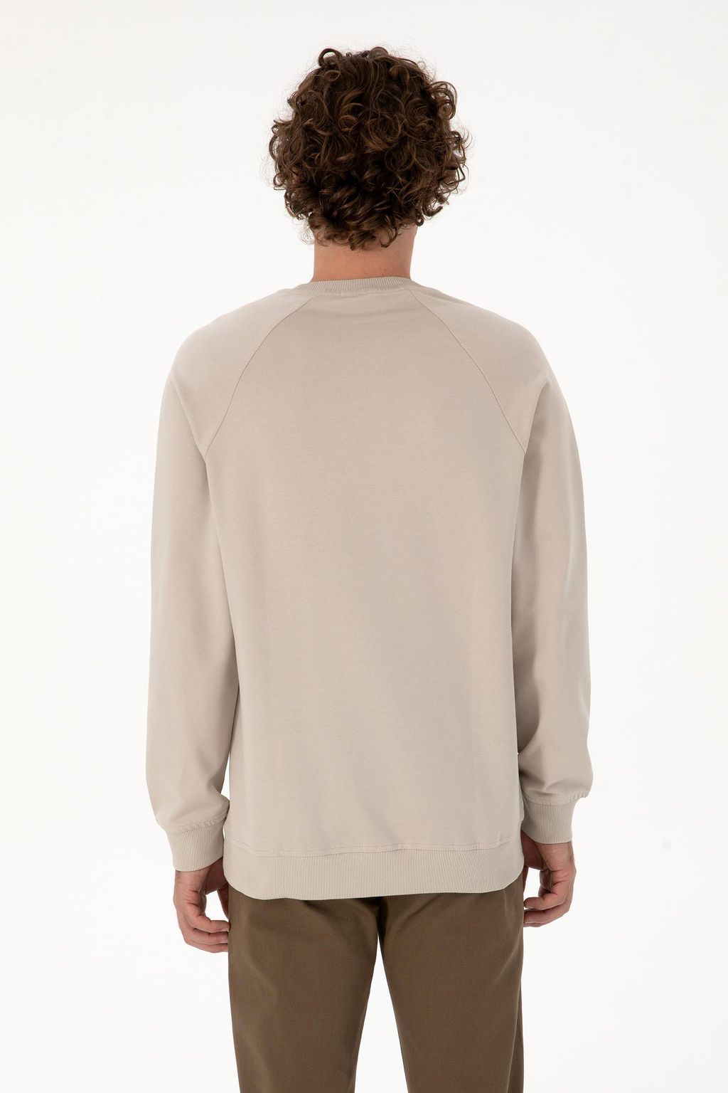 Erkek Regular Fit Bisiklet Yaka Ta_ _nce Basic Sweatshirt Sepette S_rpriz _ndirim - U.s. polo assn фото 5