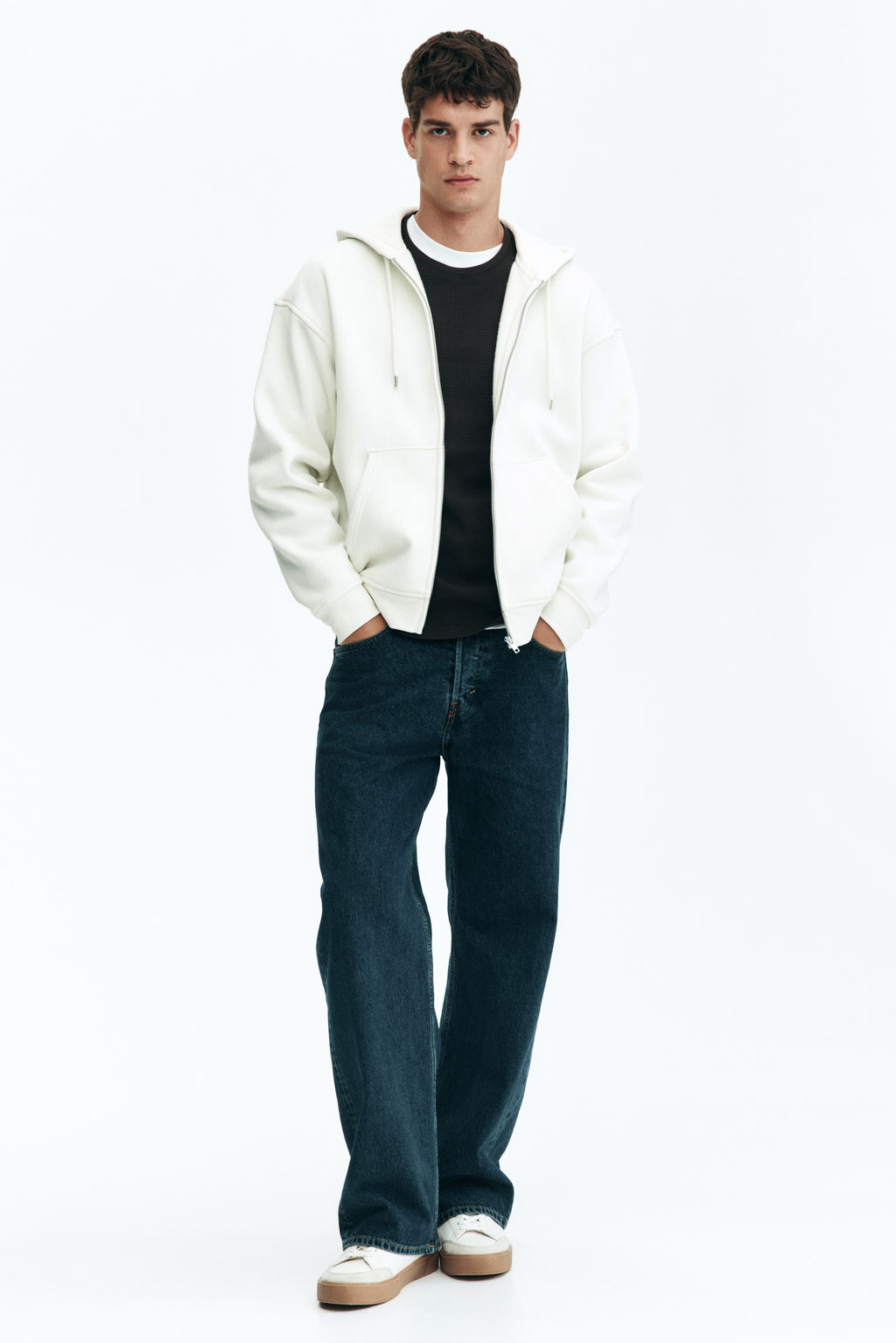Chaqueta sudadera con capucha Loose Fit - H&m фото 9