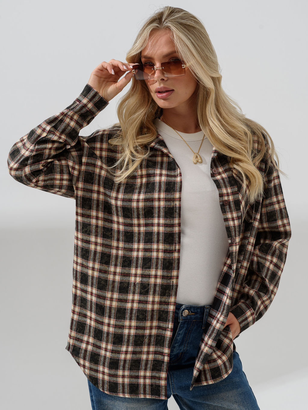 Рубашка ФЛАНЕЛЕВАЯ Имидж клетка - Оптима фото 5