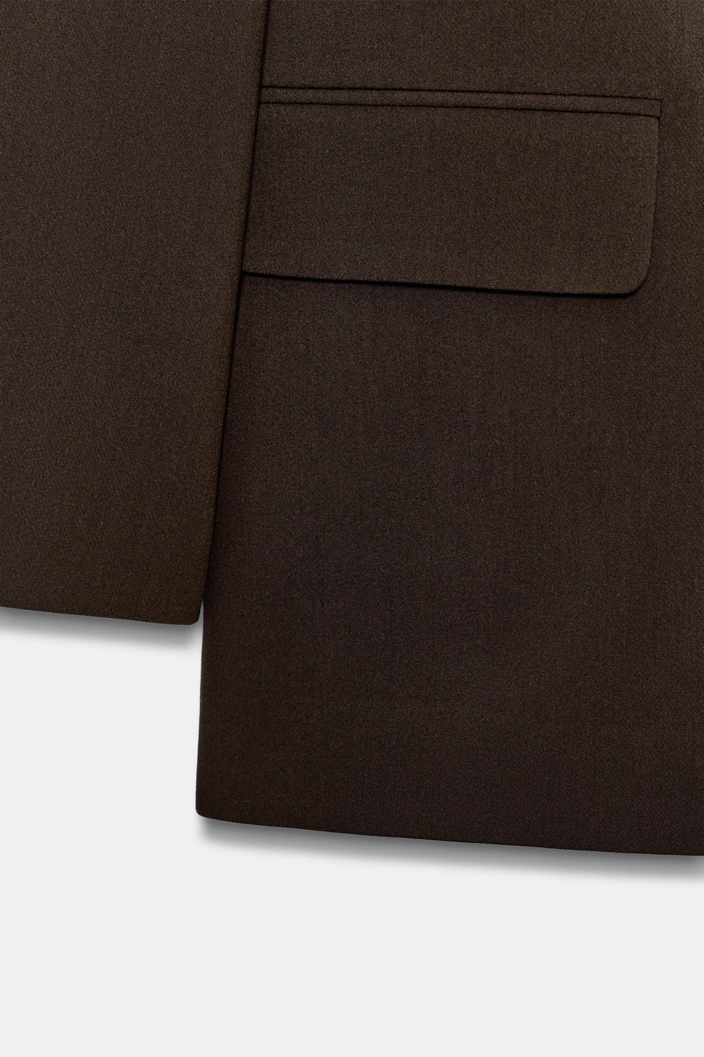 BLAZER CRUZADA OVERSIZE / Marr?n - Zara фото 7