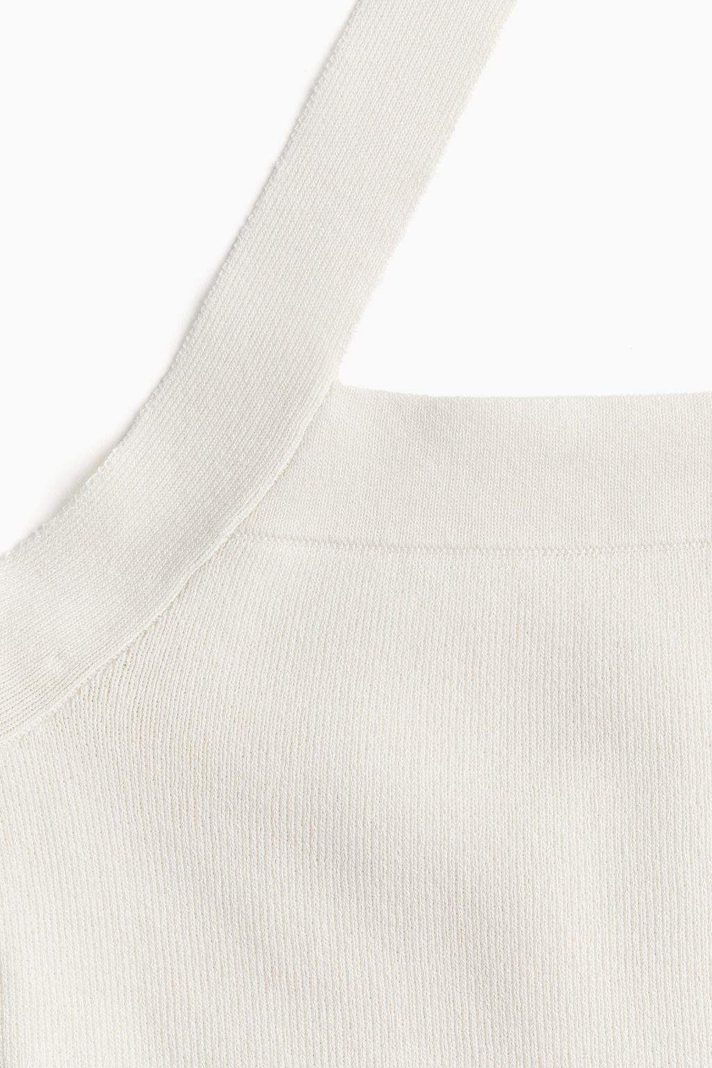 Top halter en punto fino - H&m фото 3