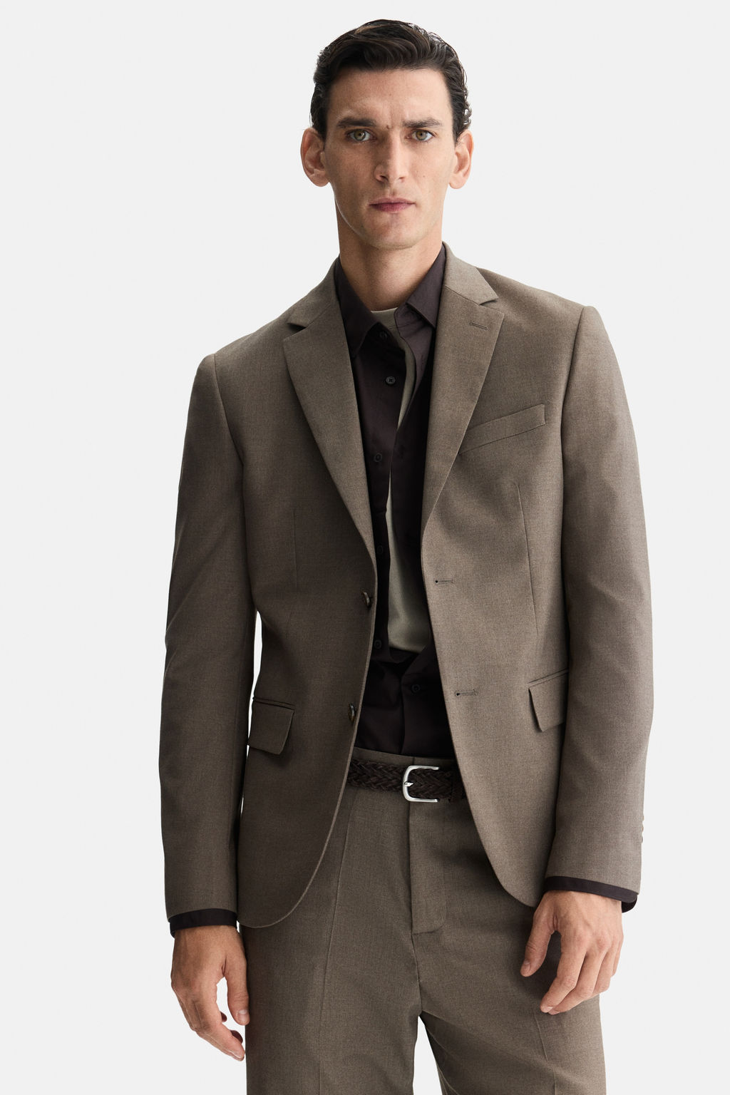 Americana de botonadura sencilla Regular Fit - H&m фото 5