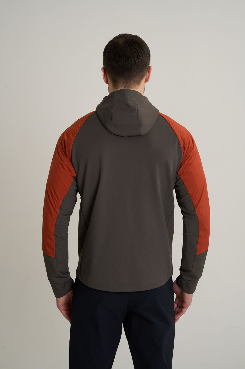 Куртка софтшелл Оранжевый ANTA RUNNING Knit Track Top фото 5
