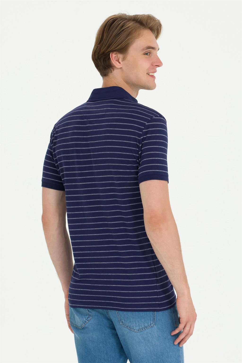 Мужская темно-синяя футболка - U.s. polo assn фото 12