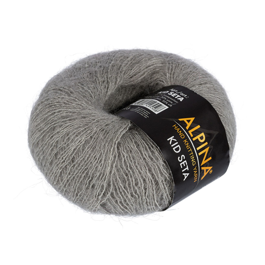Пряжа ALPINA KID SETA 70% кид мохер, 30% шелк 4 шт. х 25 г 225 м  5 м