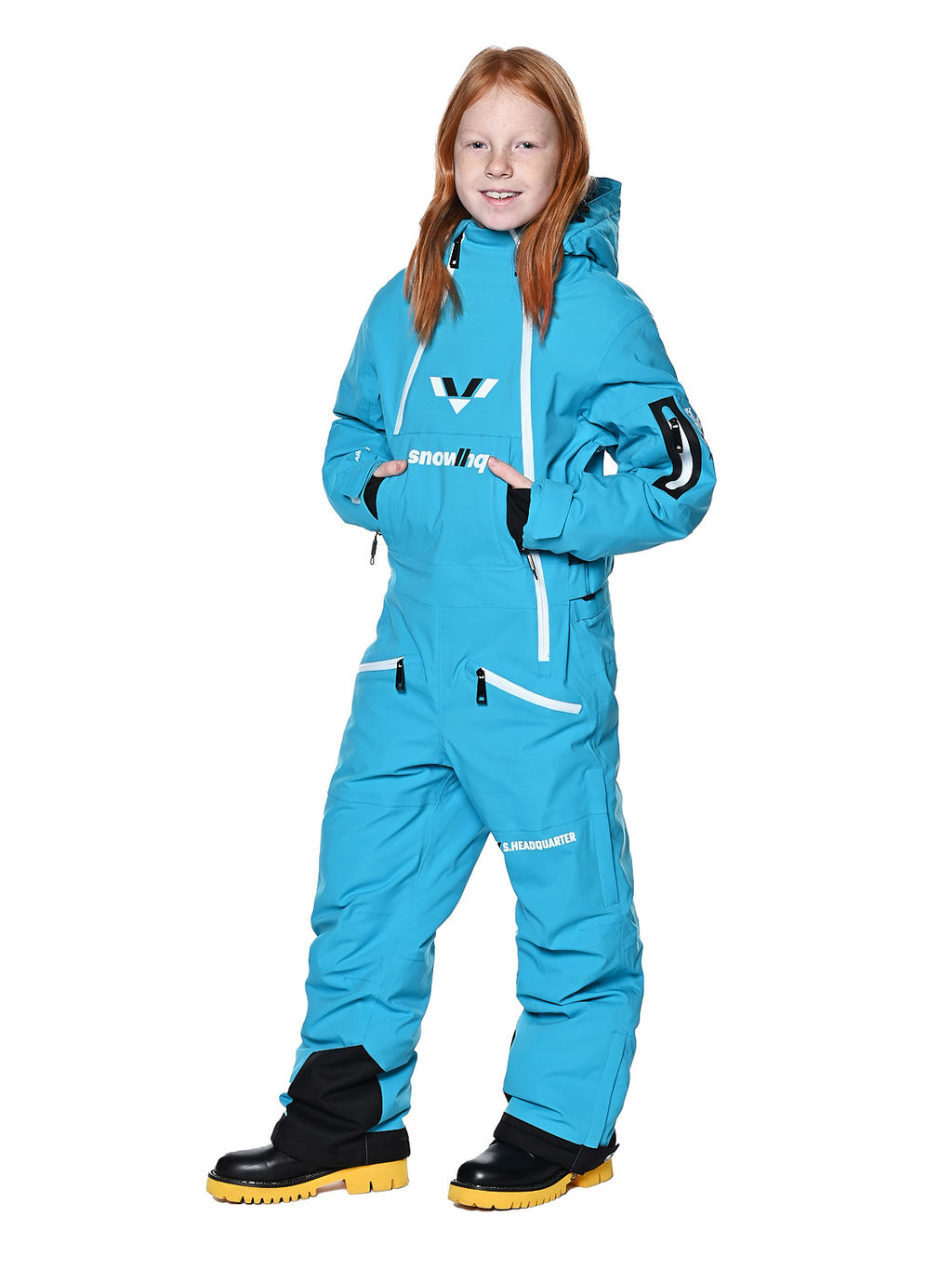 Комбинезон T-9095 Бирюзовый