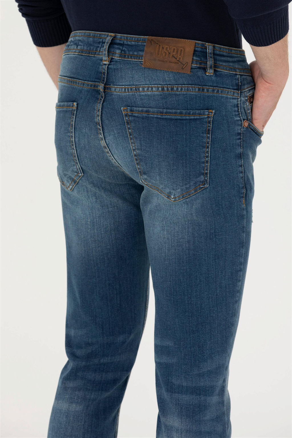 U. S. Polo Assn Мужские синие джинсы Неожиданная скидка в корзине - U.s. polo assn фото 7