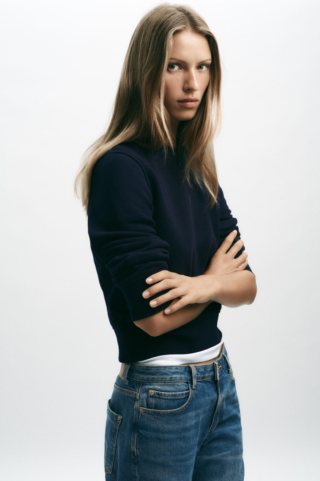 BASIC COTTON SWEATSHIRT - Zara фото 4