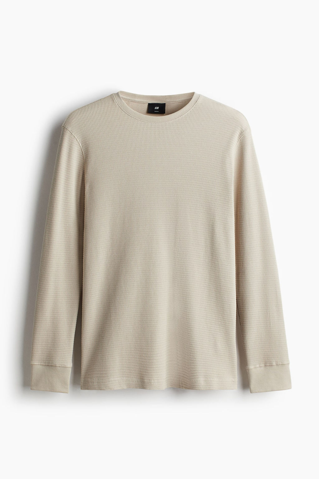 Camiseta en punto gofrado Slim Fit - H&m фото 7