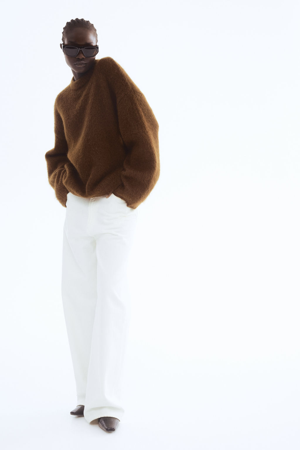 Jersey oversize en mezcla de mohair - H&m фото 8