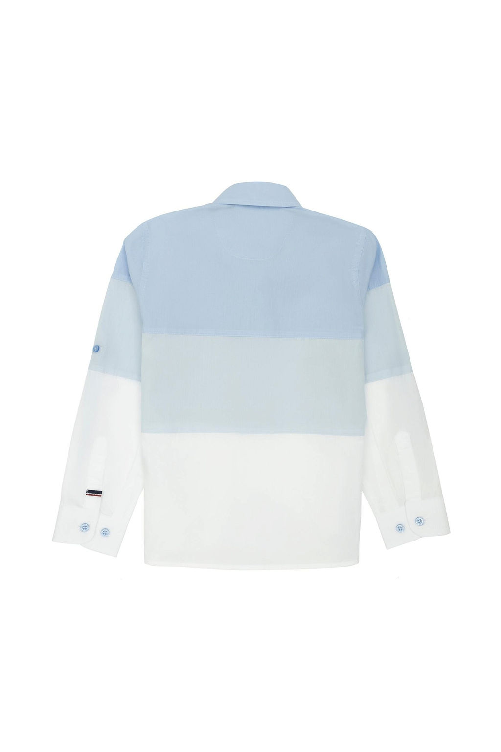 U. S. Polo Assn Синяя рубашка с длинным рукавом для мальчика - U.s. polo assn фото 3