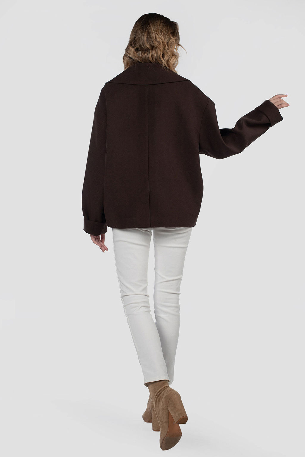 01-12192 Пальто женское демисезонное - El podio фото 5