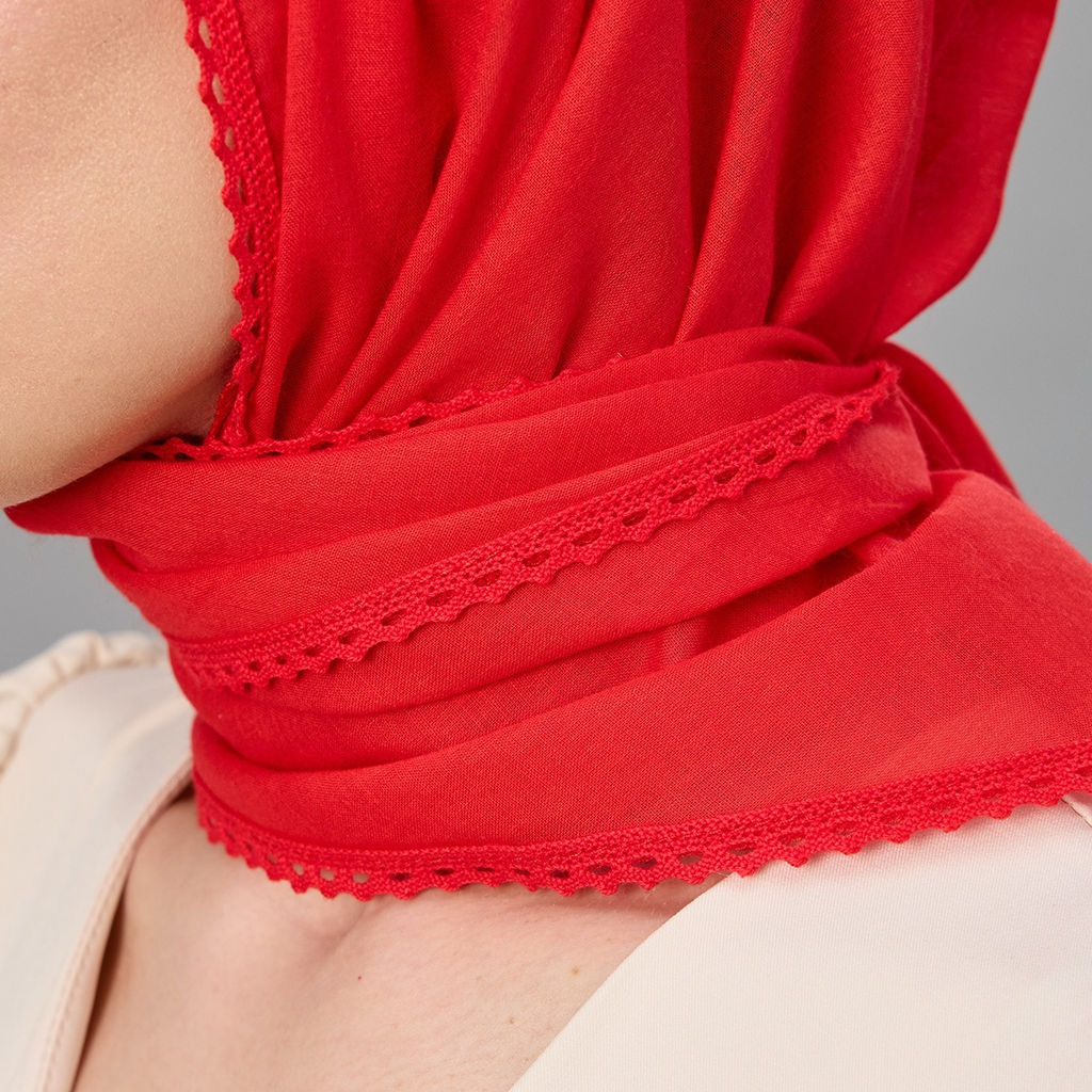 Косынка хлопковая 150 х 95 см - Мастерская ПОКРОВ фото 2