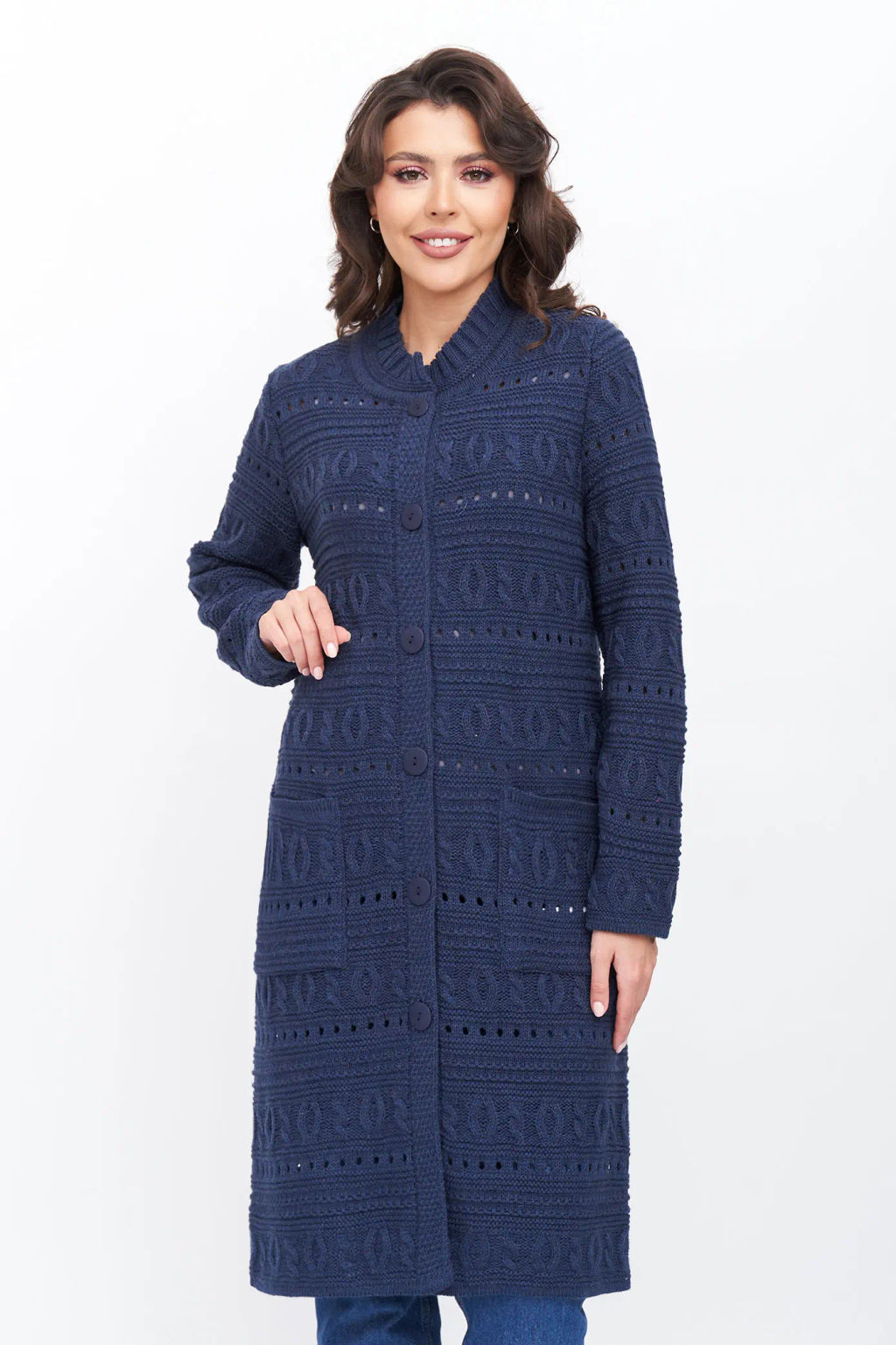 ЗЛАТА Кардиган 351865/джинс