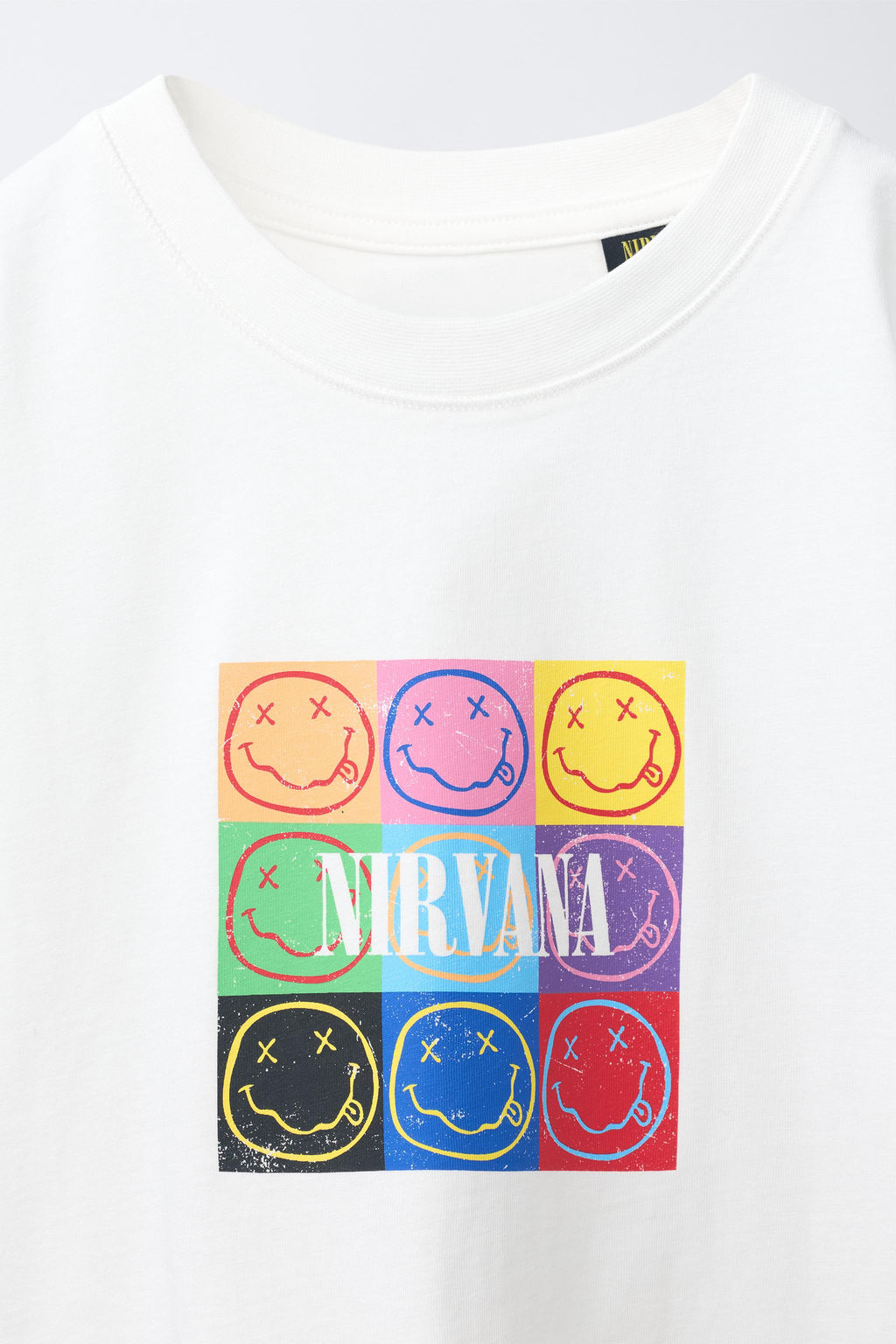 CAMISETA ESTAMPADA NIRVANA ® / Crudo