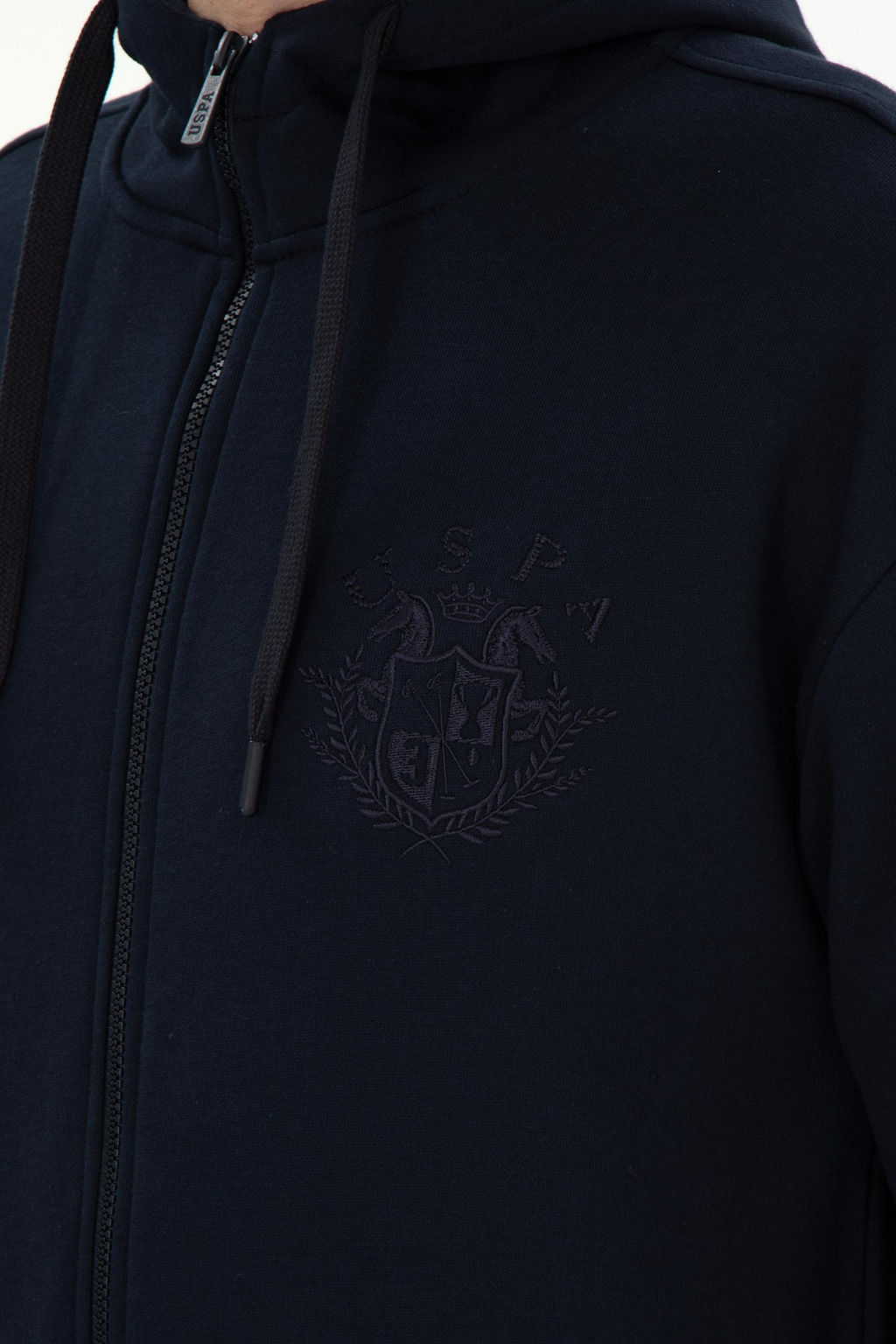 Мужской темно-синий вязаный кардиган Неожиданная скидка в корзине - U.s. polo assn фото 7