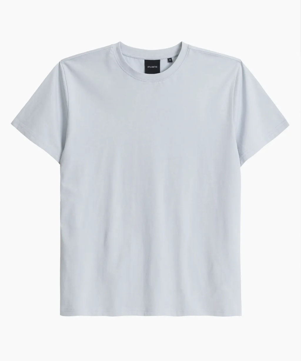 ATLANTIC NMT-033 Футболка пижамная T-Shirt светло-голубой  фото 2