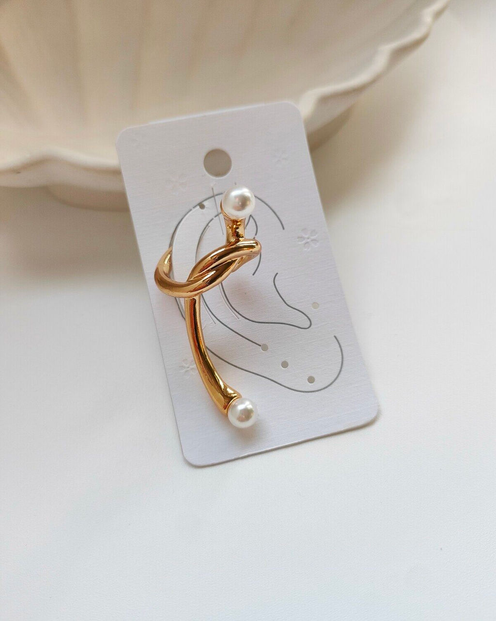 Серьги - кафф