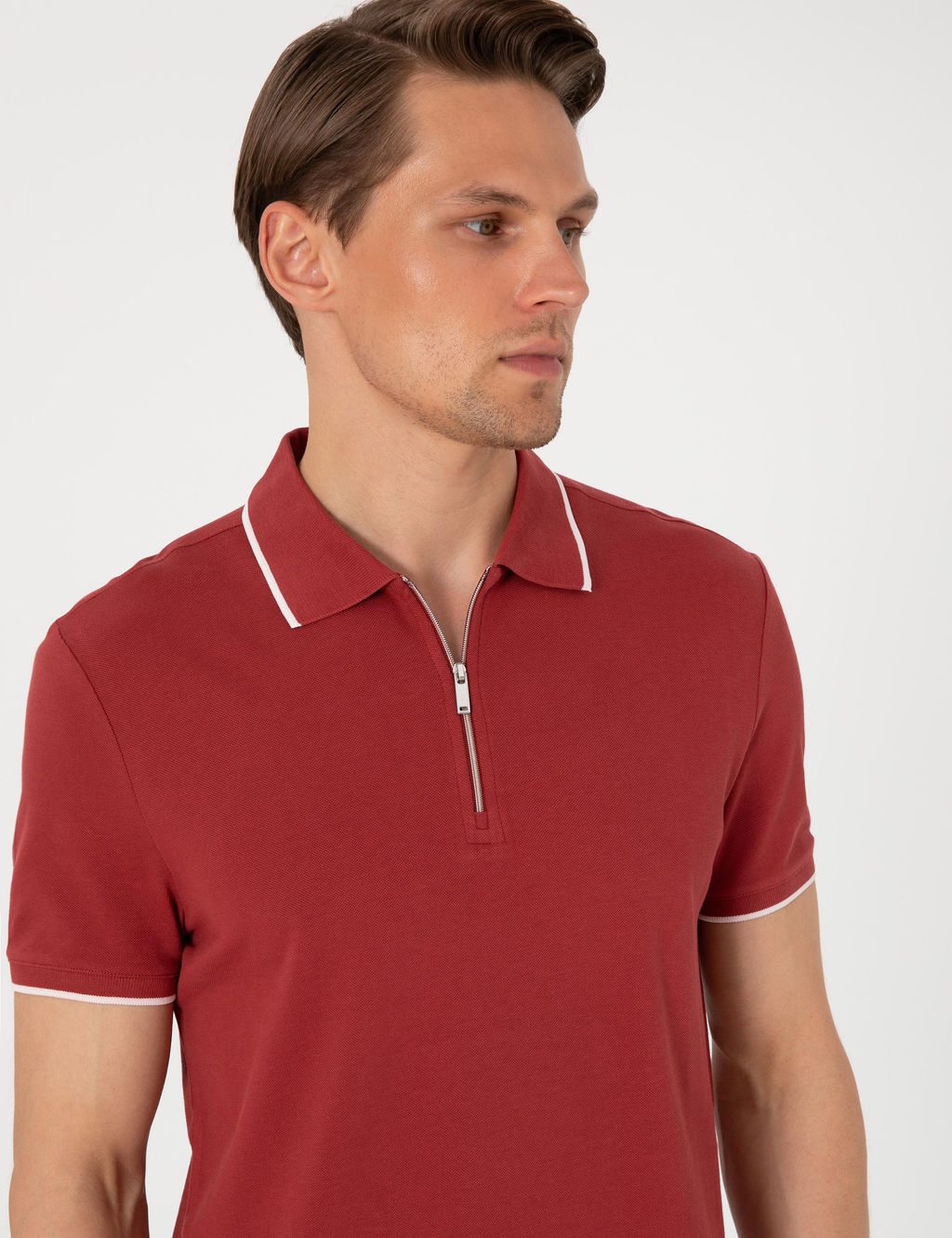 Nar Slim Fit Polo Yaka Ti__rt - Pierre cardin фото 2
