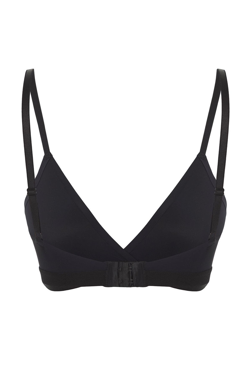 TRENDYOLMILLA Siyah Micro Ip Ask?l? Ucgen Balensiz Kaps?z Bralette Orme Sutyen THMSS21SU0014  фото 8