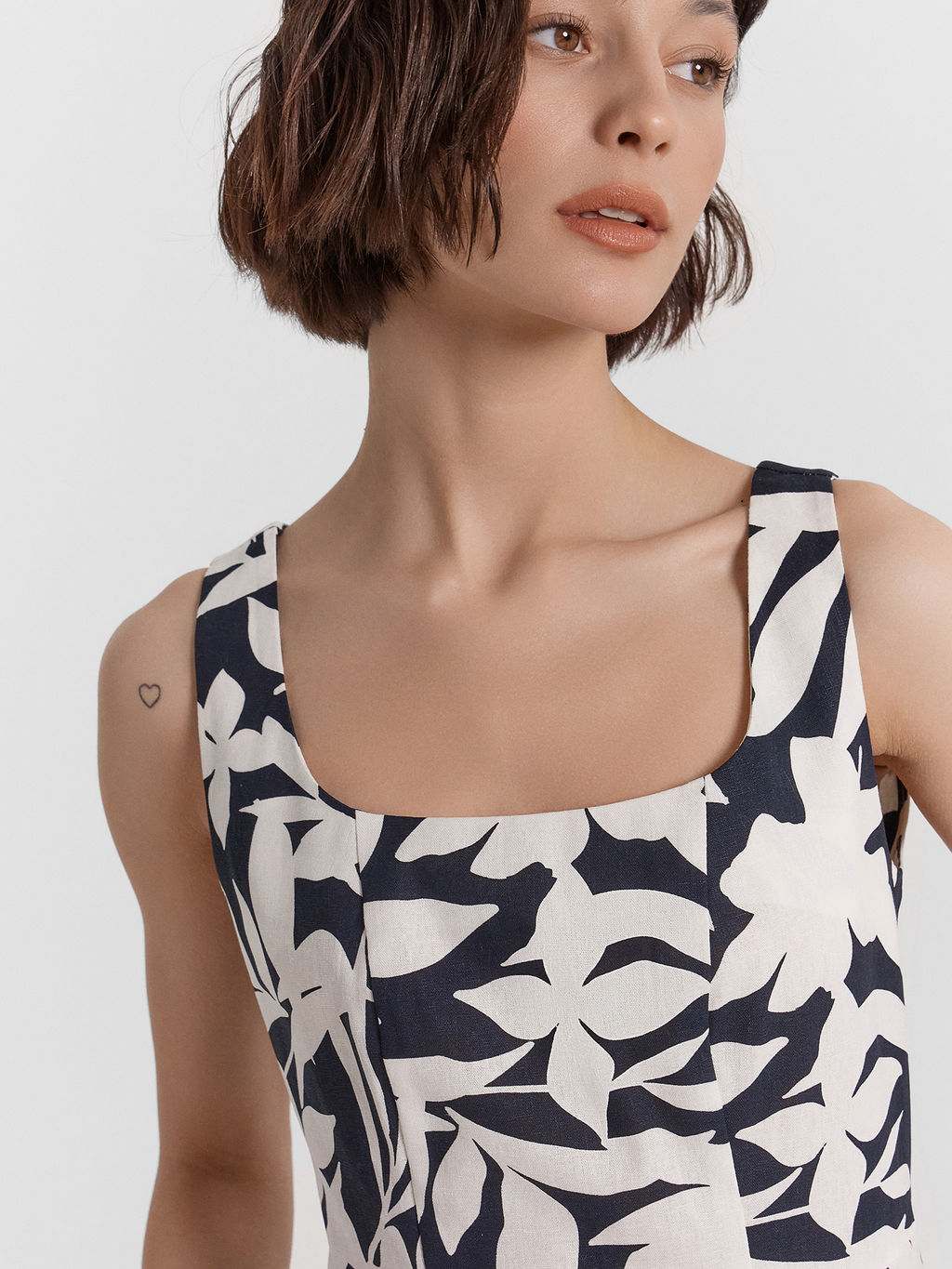 Сарафан женский с цветочным принтом - Mark formelle фото 4