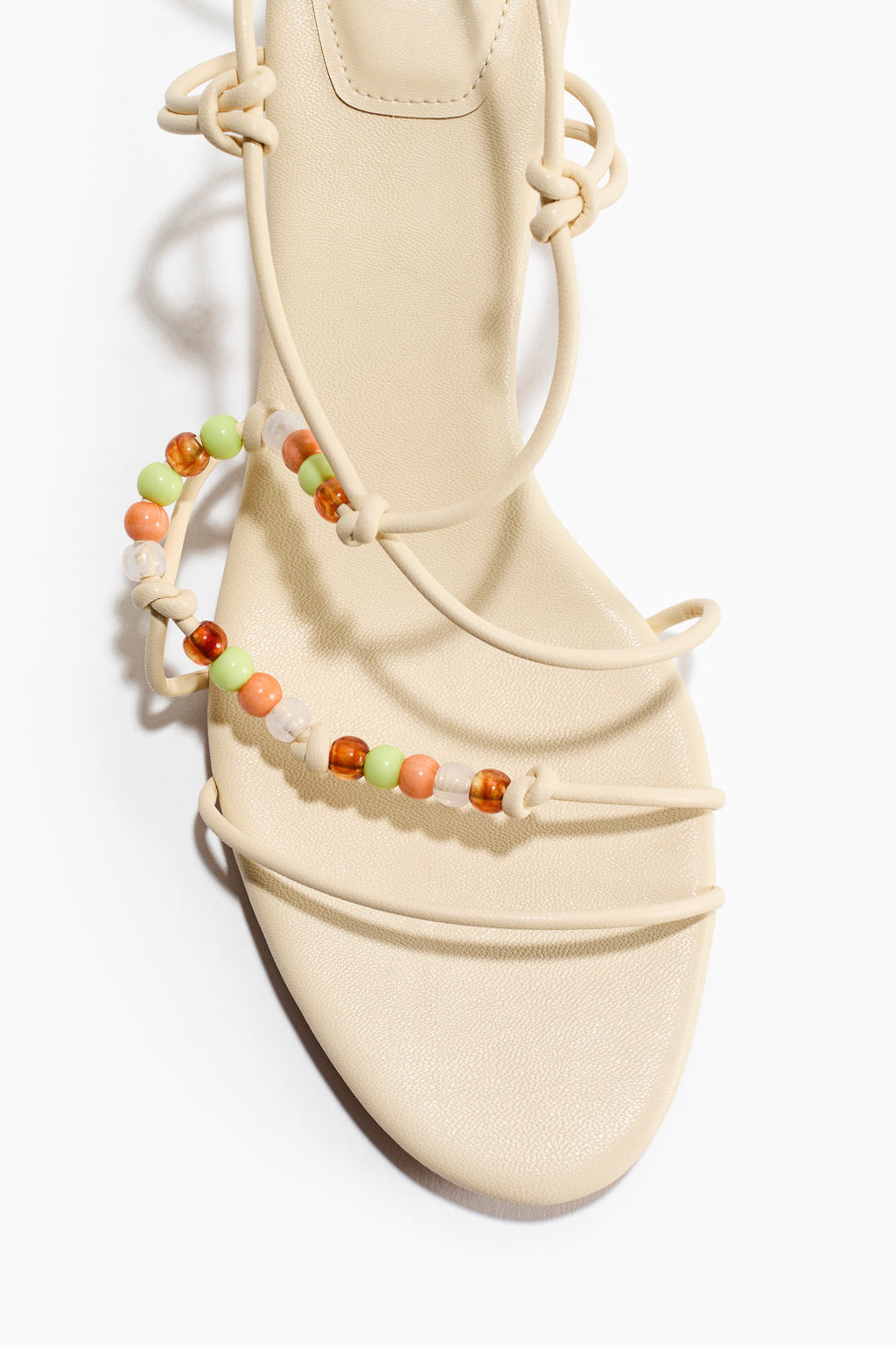 Kitten-heeled strappy sandals - H&m фото 3