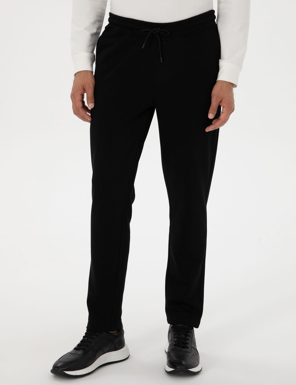 Siyah Slim Fit 3 _plik D_z Pa_a E_ofman Alt_