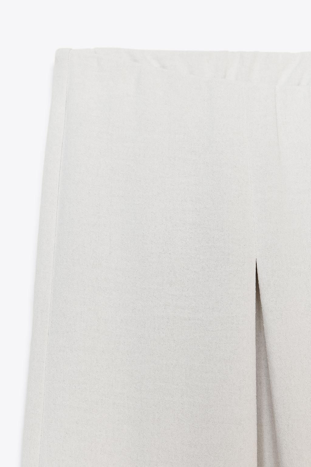 LOOSE-FITTING DARTED TROUSERS - Zara фото 19