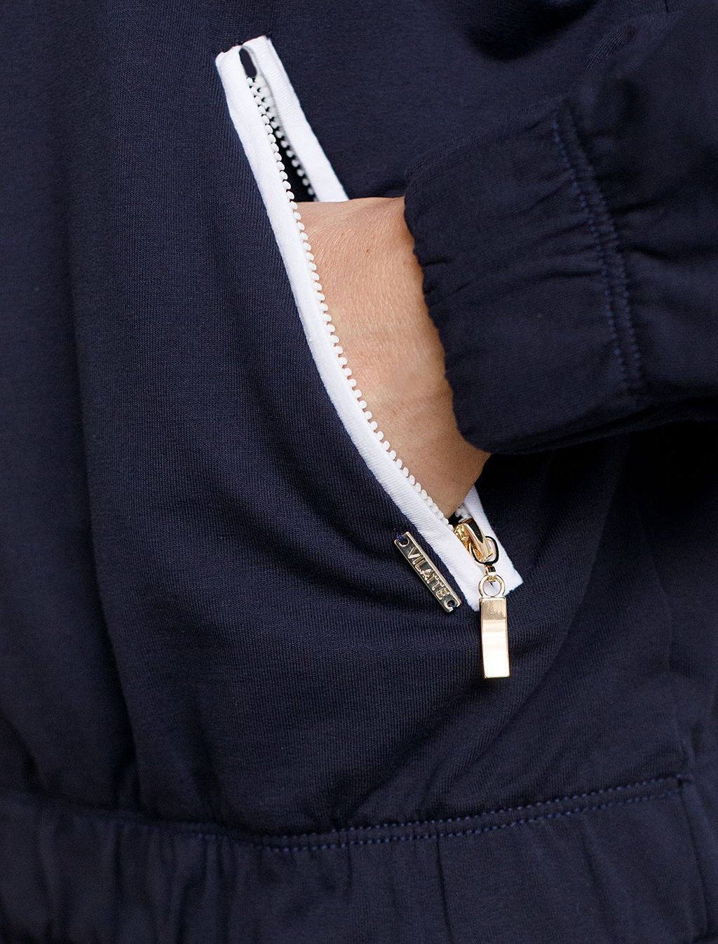 Худи на молнии из петельчатого футера двухнитки с эластаном без начеса