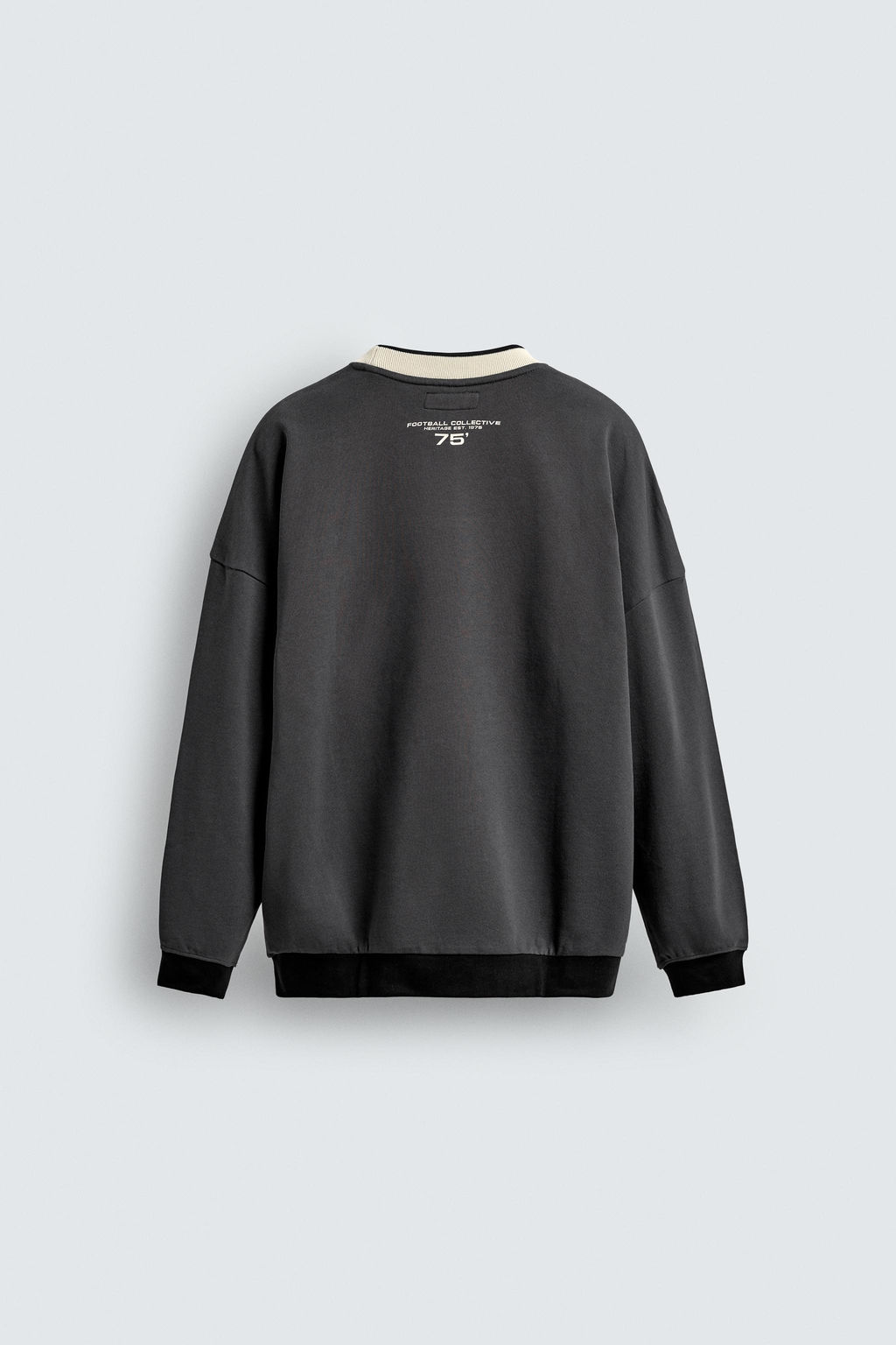 COLOUR BLOCK PRINT SWEATSHIRT - Zara фото 8