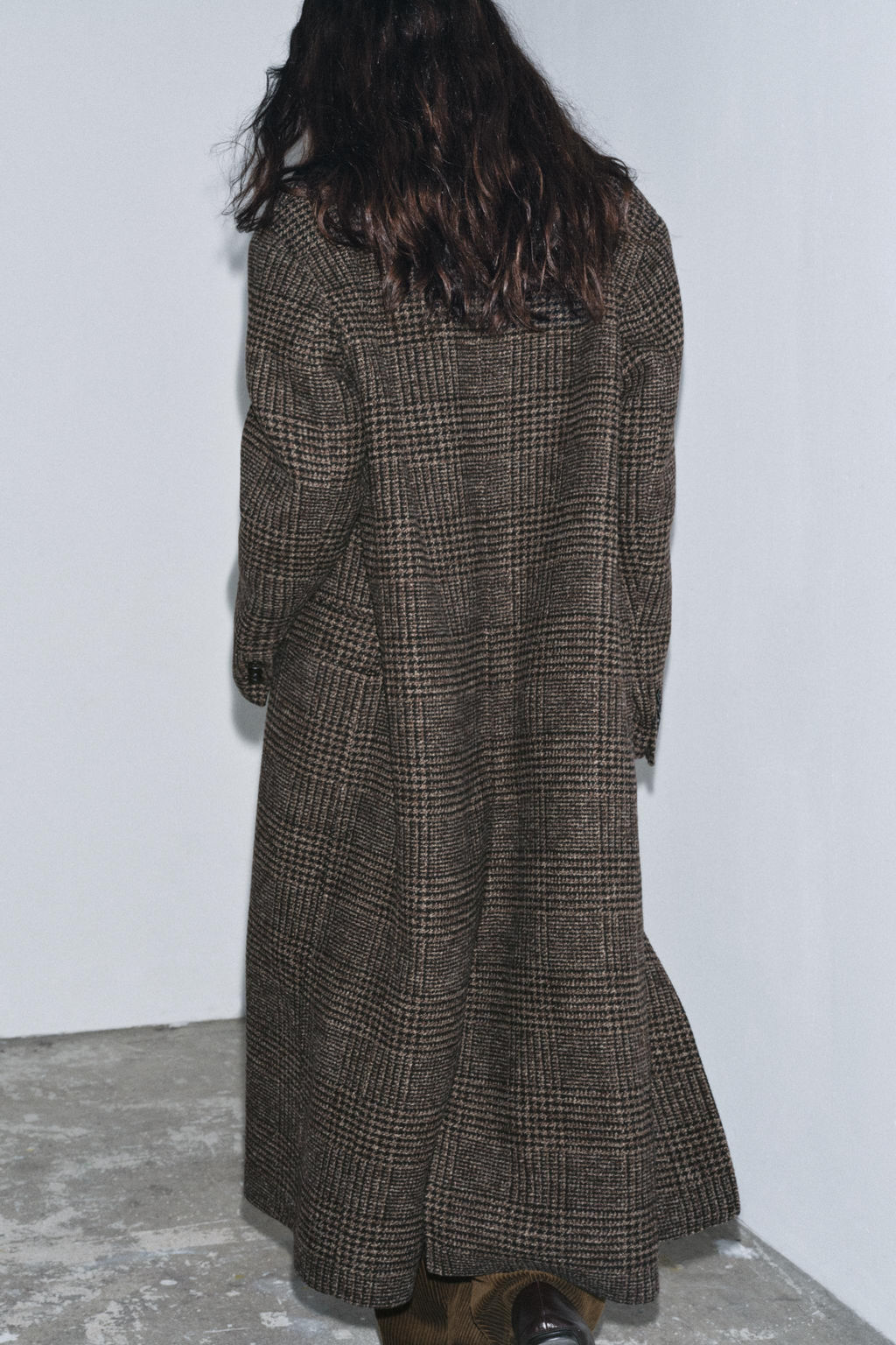 ZW COLLECTION CHECK COAT - Zara фото 3