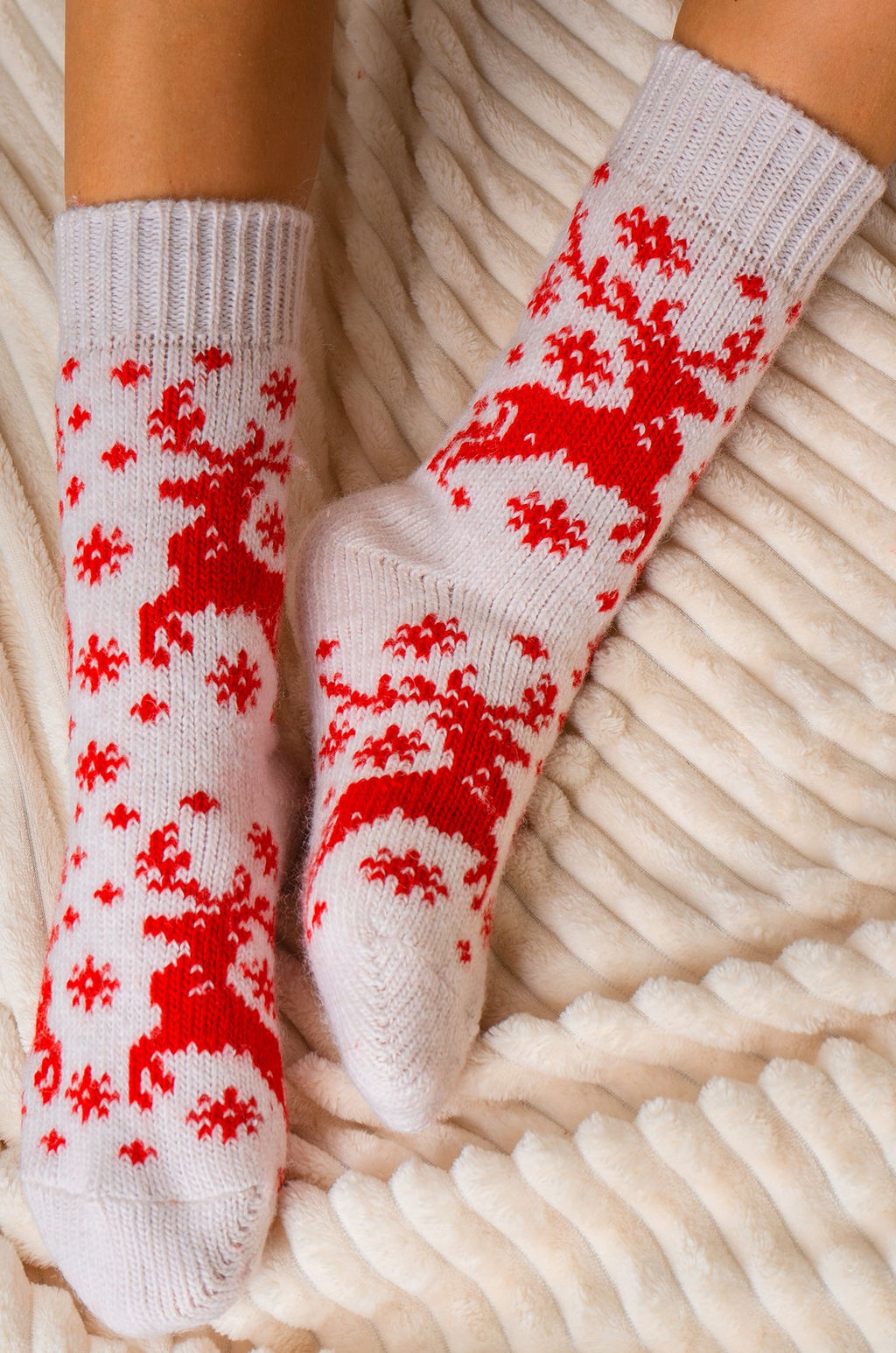 Женские шерстяные носки Happyfox