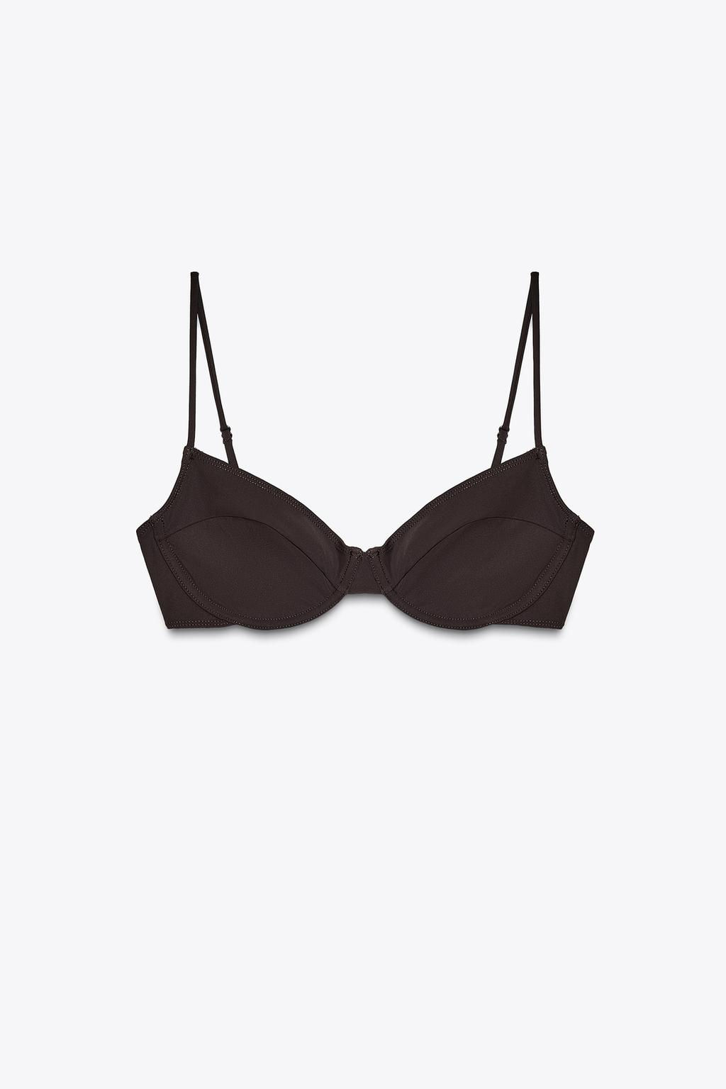 UNDERWIRED BIKINI TOP - Zara фото 4