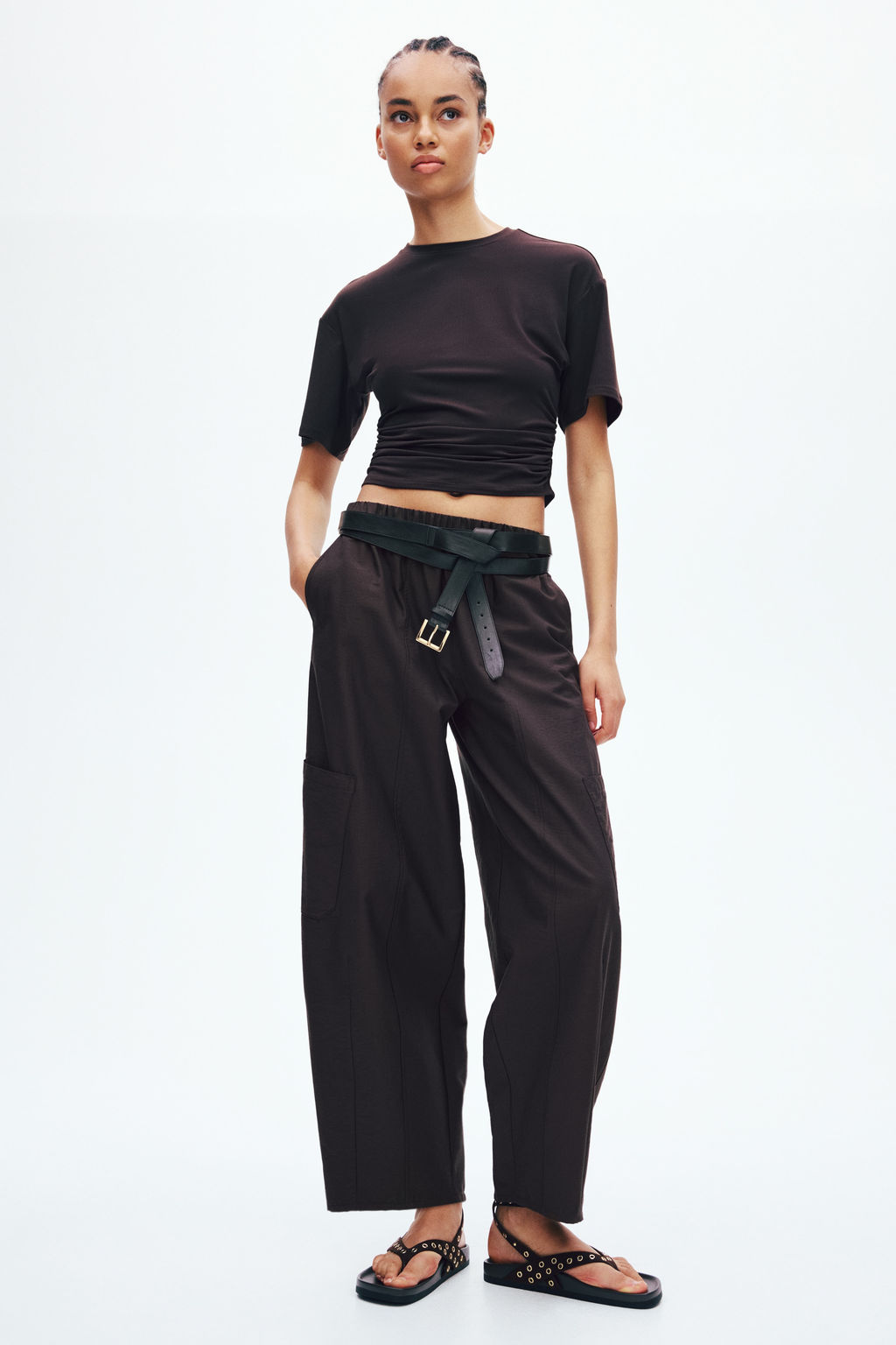 Pantal?n cargo con perneras globo - H&m фото 6