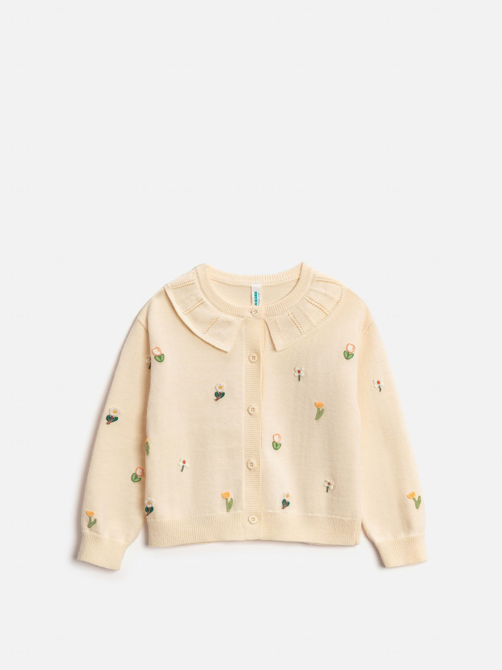 ACOOLA / Кардиган детский для девочек Jojo бежевый  фото 3