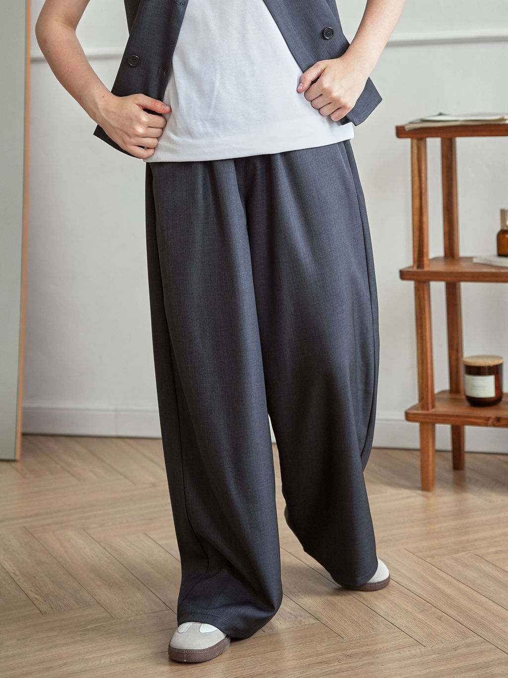 Брюки-палаццо утеплённые для девочек