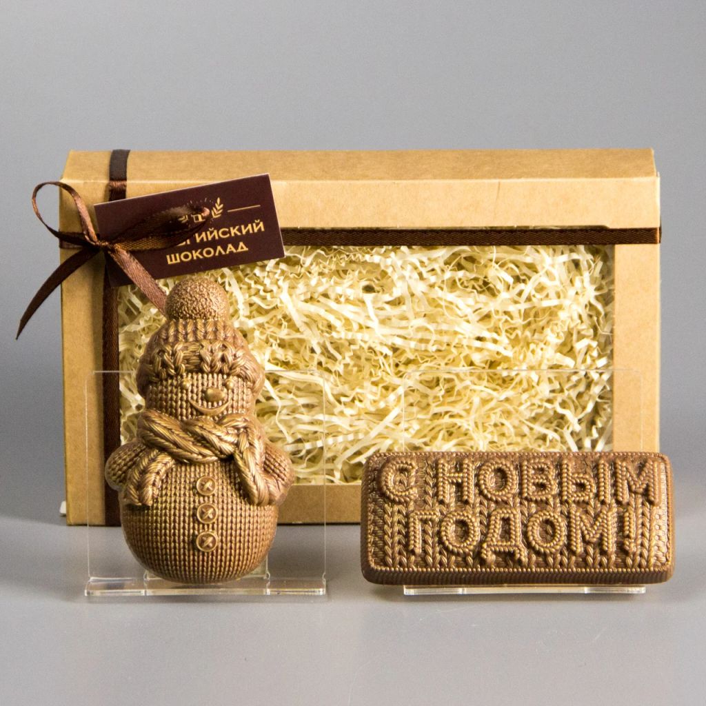 ФИГУРКИ 2В1 «СНЕГОВИК 2 + С НОВЫМ ГОДОМ 3»