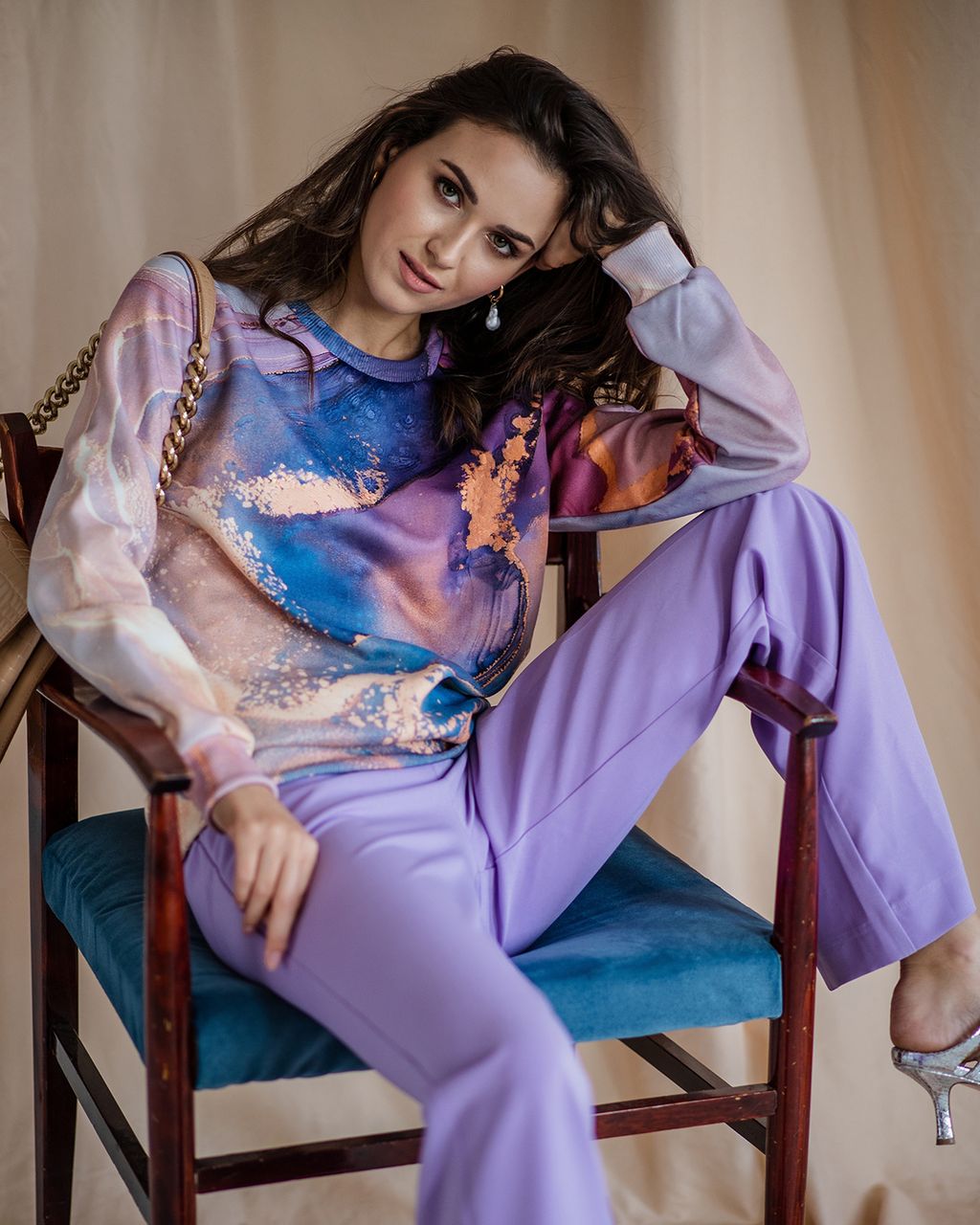 Свитшот с полной запечаткой, джемпер - Sahar art lab фото 4