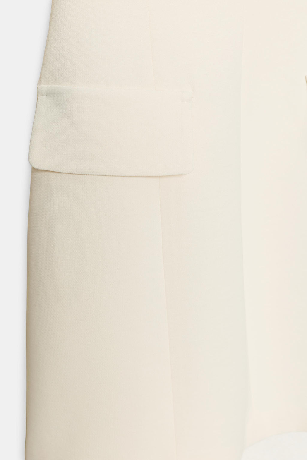 VESTIDO CORTO MANGA ABULLONADA / Crudo - Zara фото 4