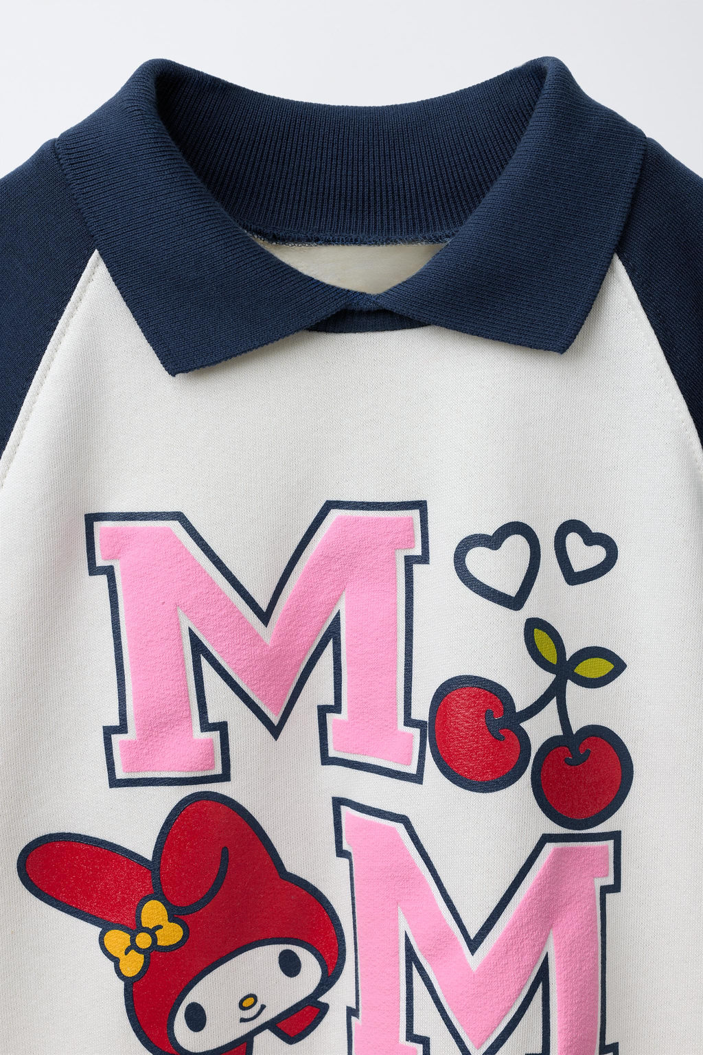 MY MELODY SANRIO RAGLAN SLEEVE PLUSH DRESS - Zara фото 3