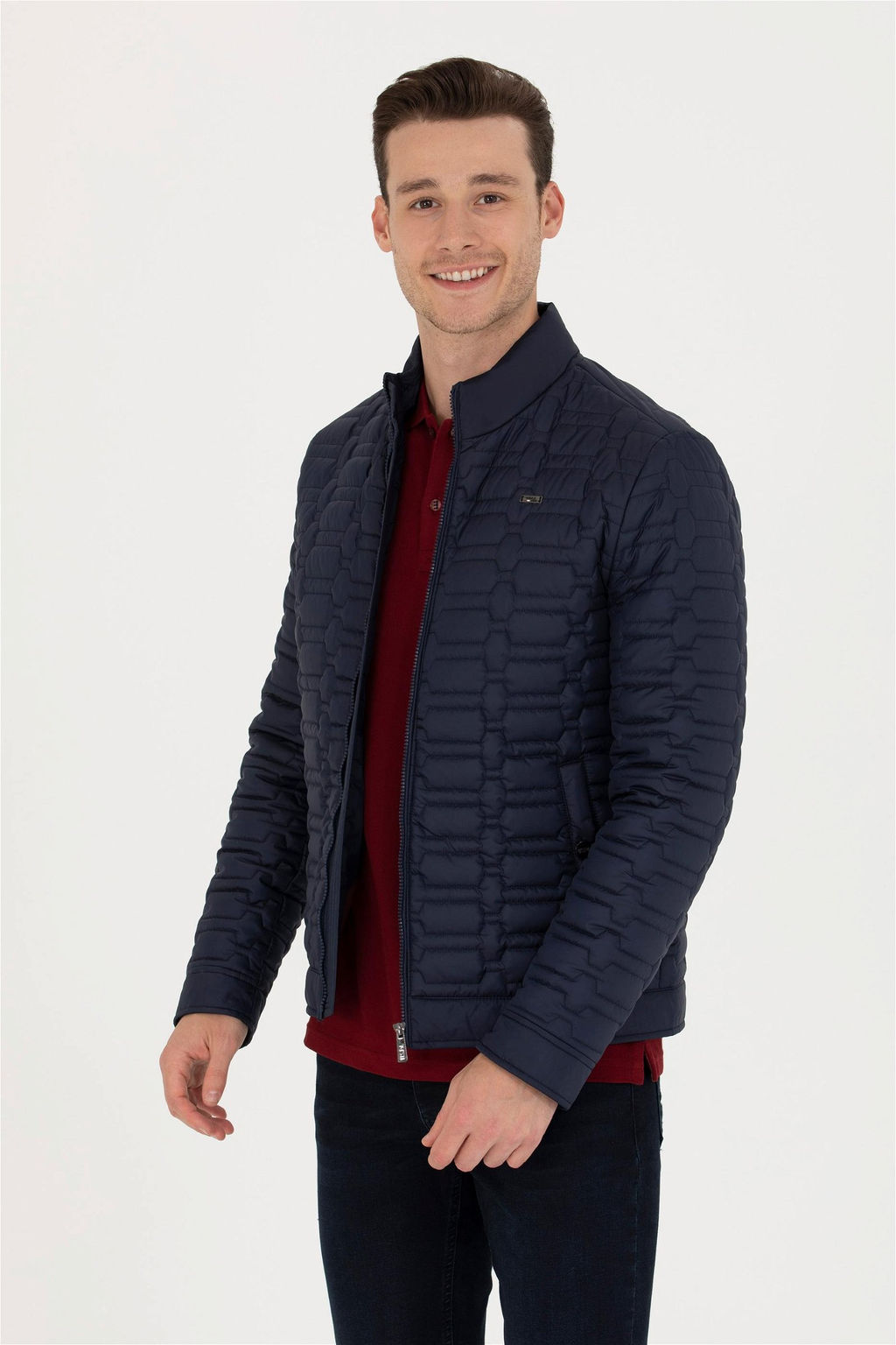 Мужское темно-синее пальто Неожиданная скидка в корзине - U.s. polo assn фото 3